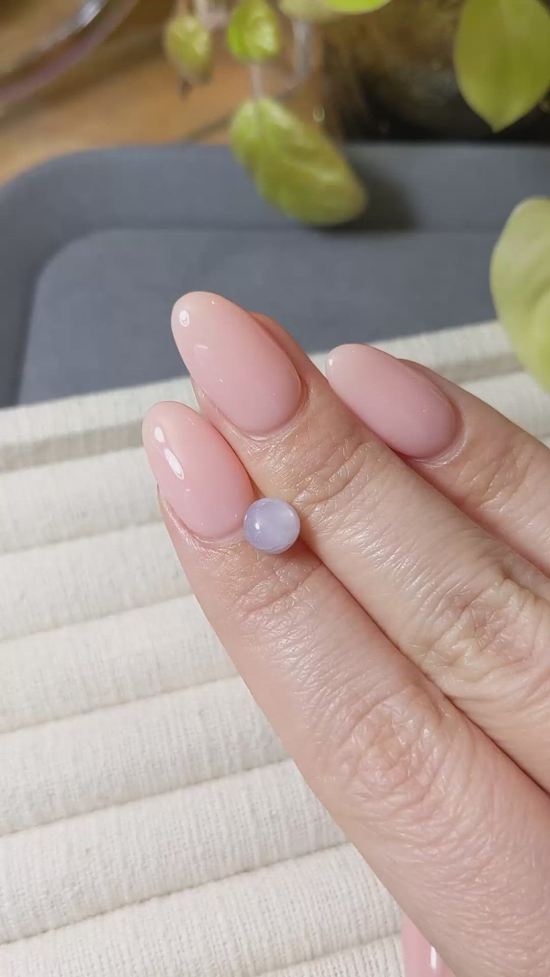 2.30 Ct. White Star Sapphire from Burma (Myanmar) Size Video