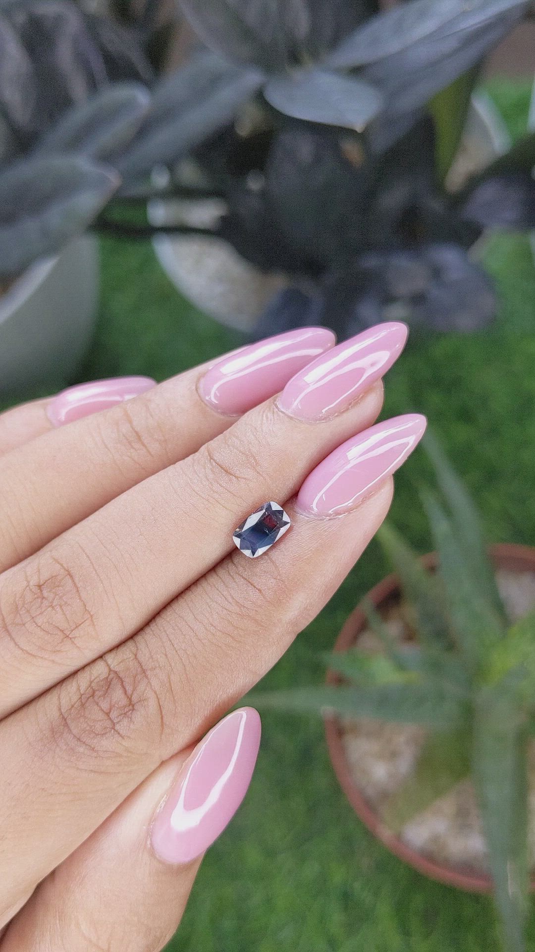 1.08 Ct. Bi Color / Parti Sapphire from Tanzania Size Video