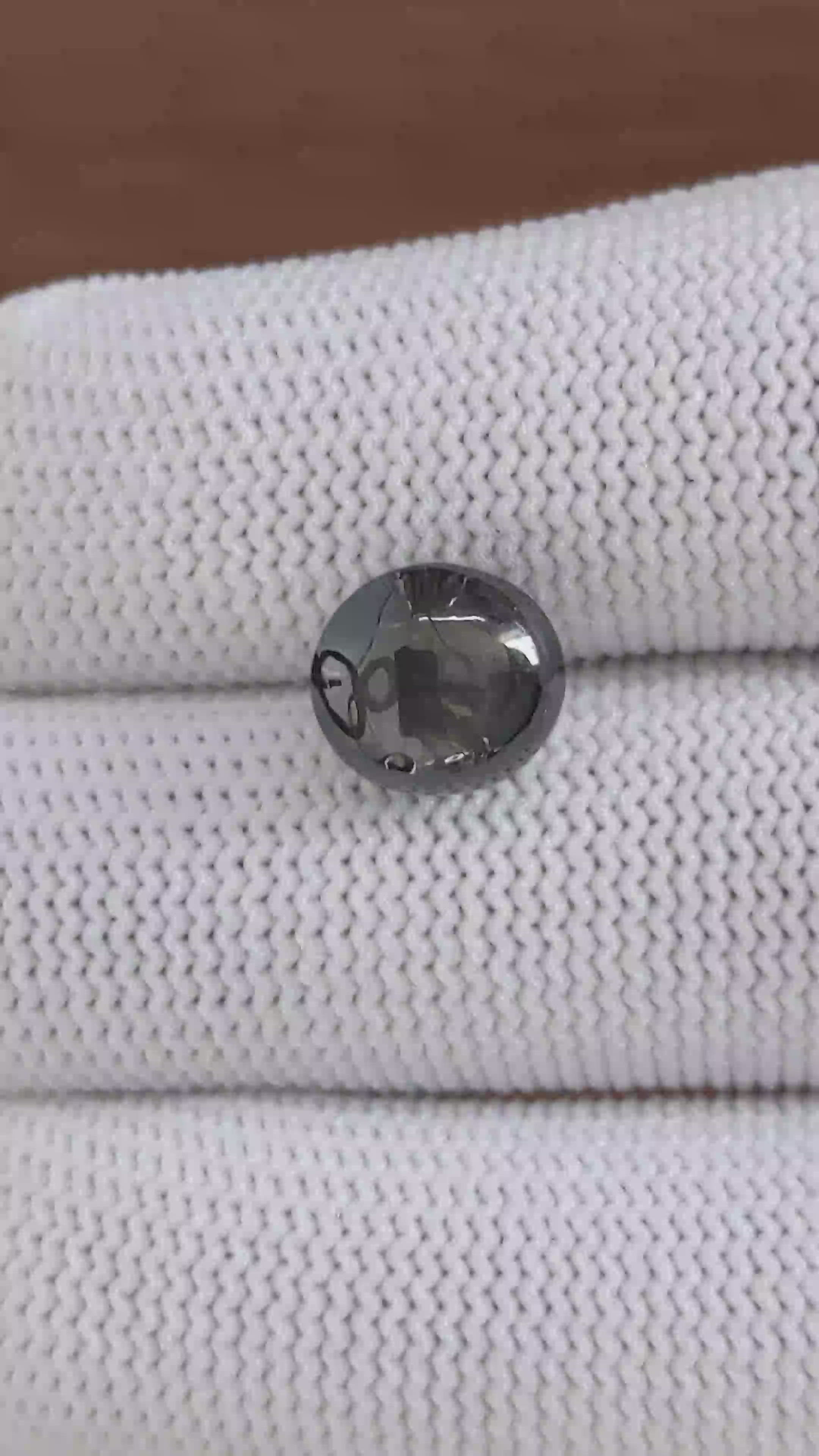6.33 Ct. Black Star Sapphire from Ceylon (Sri Lanka) Size Video