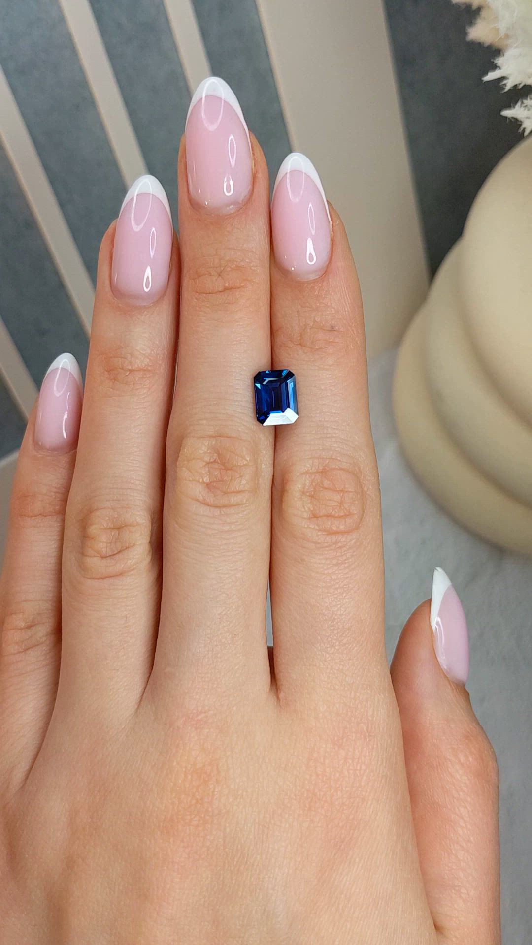 2.64 Ct. Blue Sapphire from Ethiopia Size Video