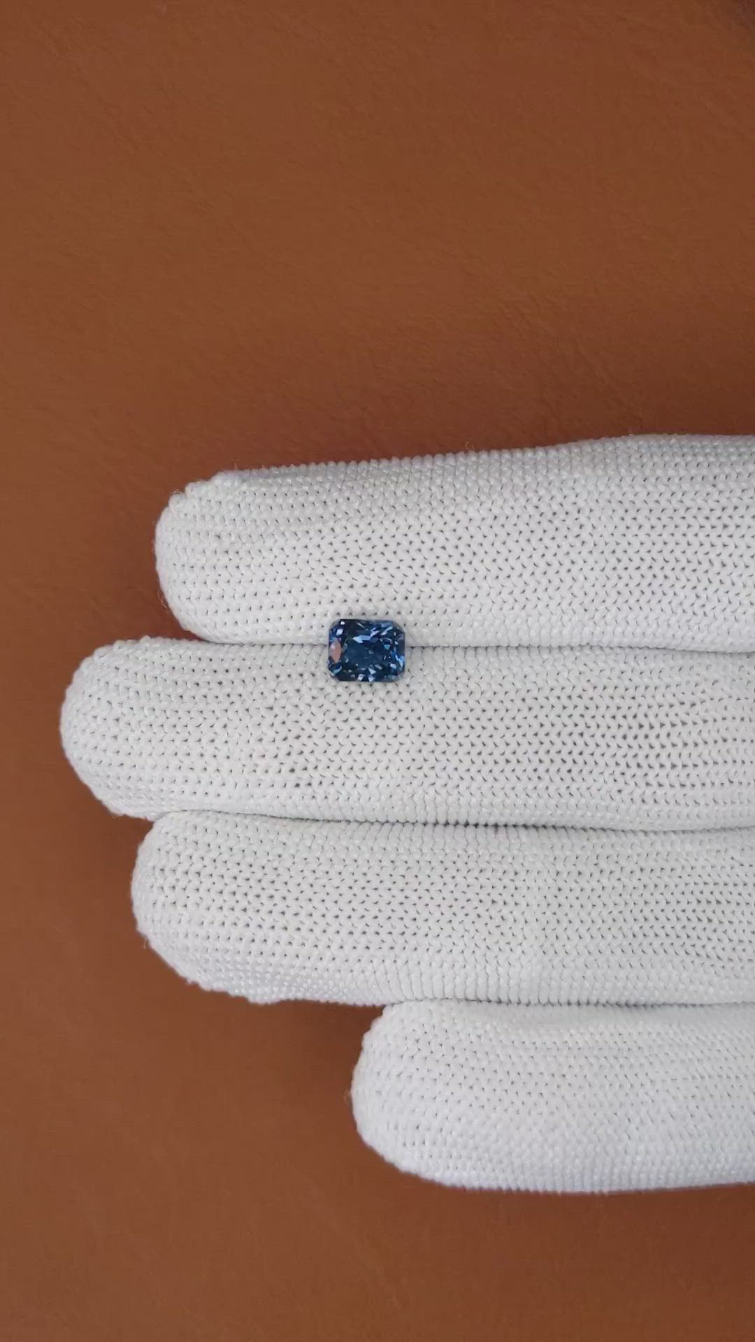 1.92 Ct. Blue Sapphire from Ceylon (Sri Lanka) Size Video