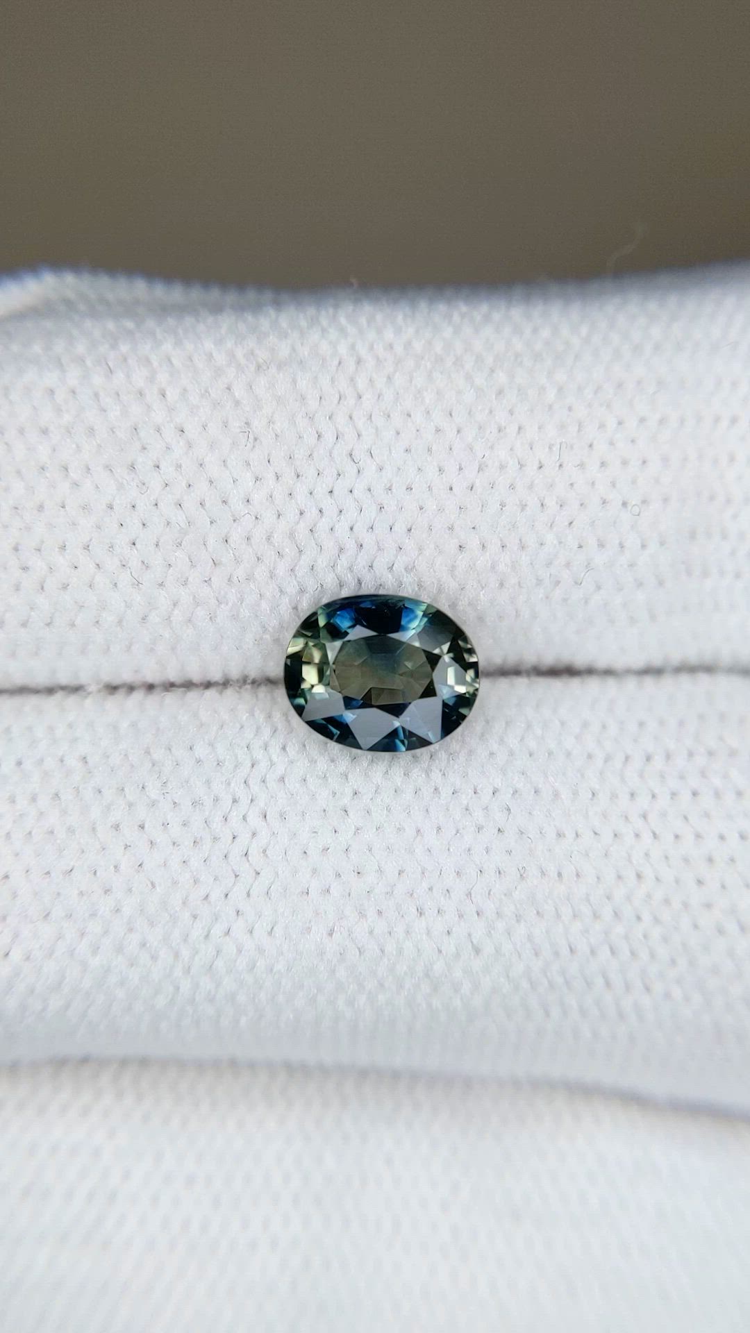 1.48 Ct. Bi Color / Parti Sapphire from Madagascar Size Video