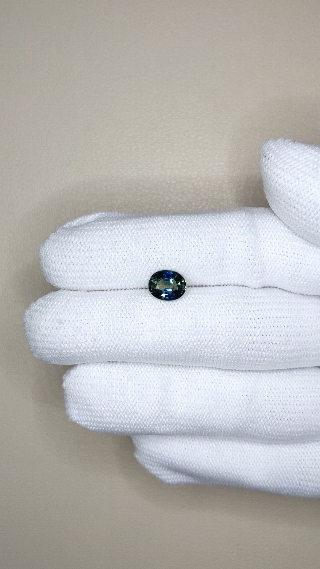1.48 Ct. Bi Color / Parti Sapphire from Madagascar Size Video