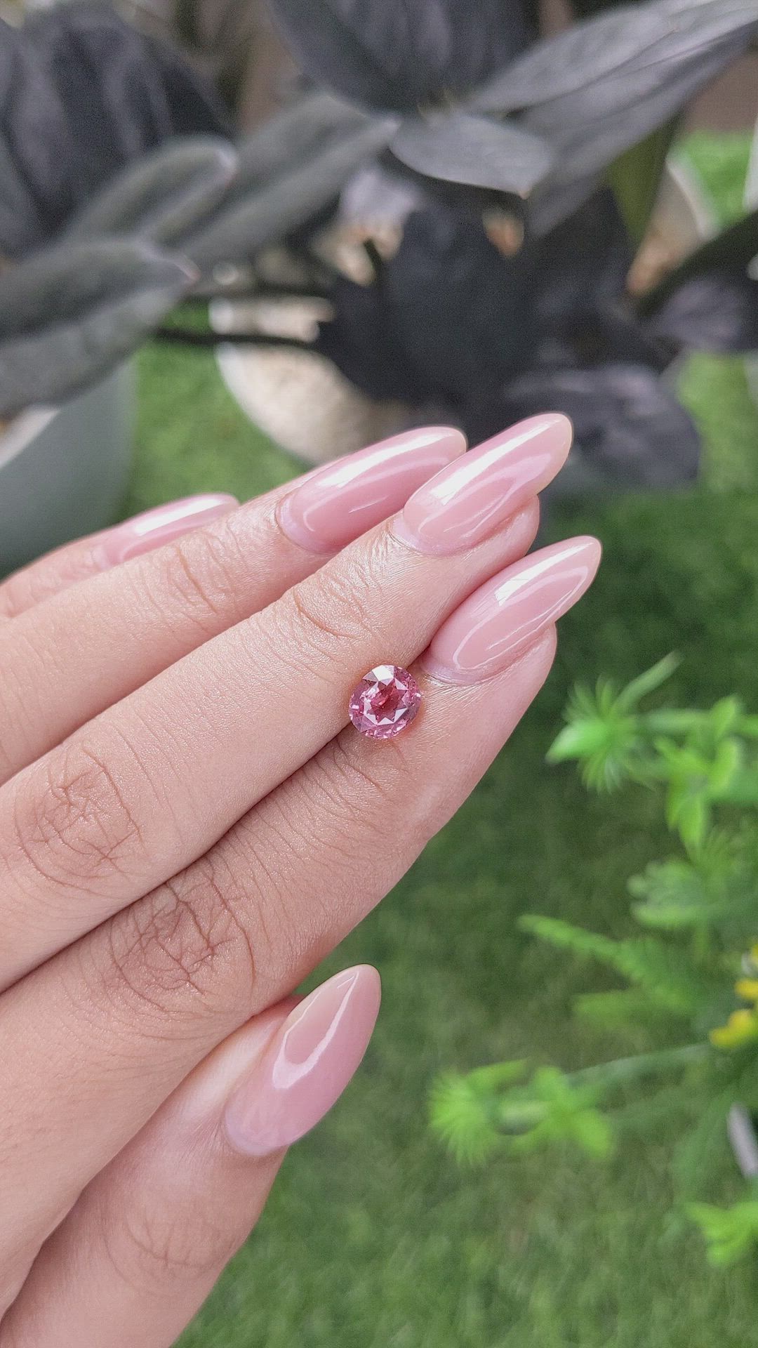 1.51 Ct. Padparadscha Sapphire from Madagascar Size Video