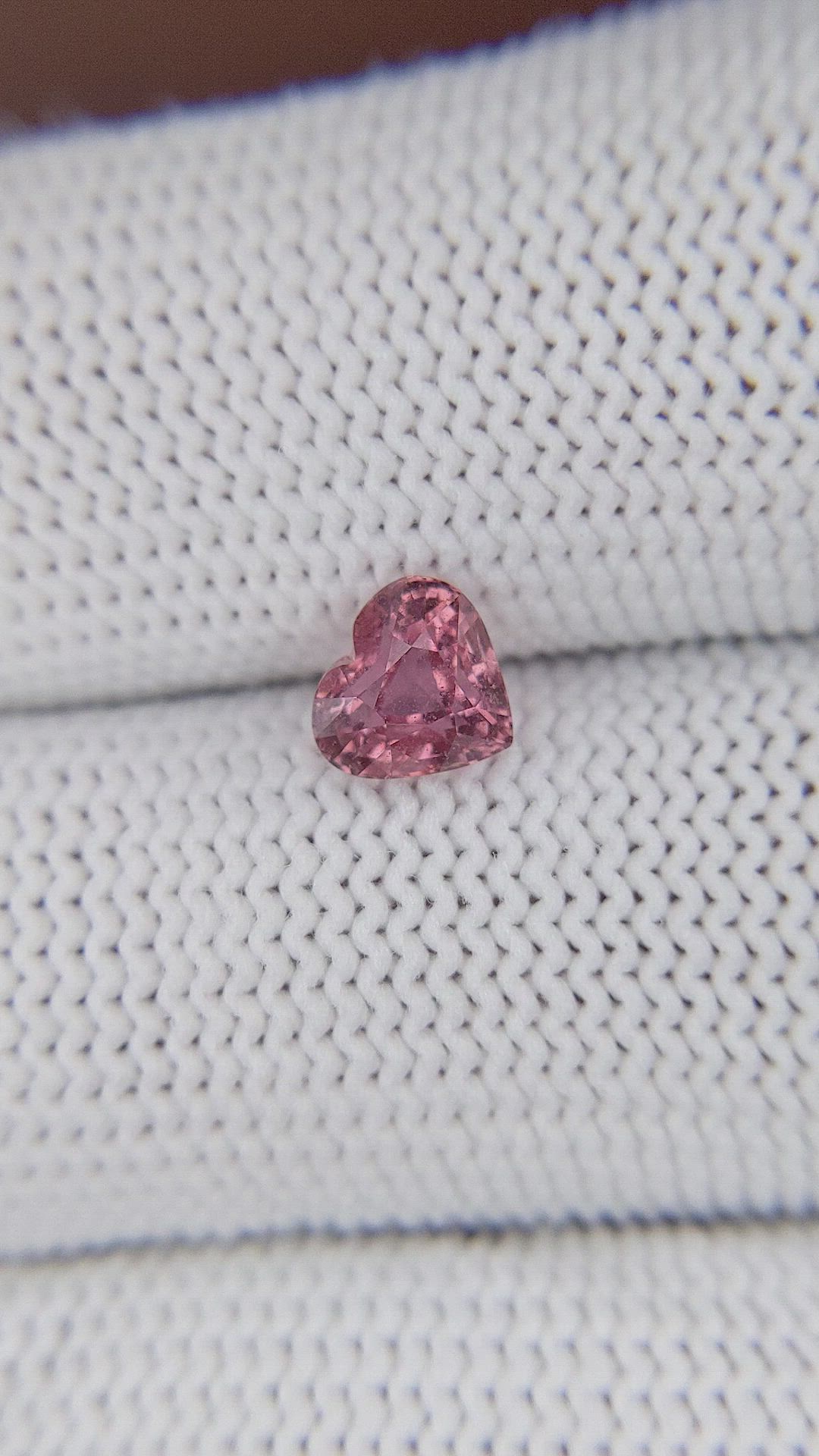 1.03 Ct. Padparadscha Sapphire from Madagascar Size Video