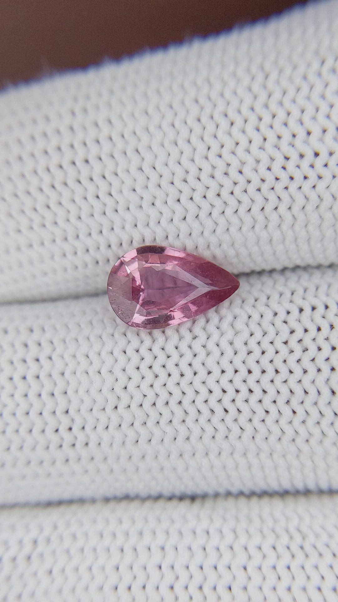 1.55 Ct. Padparadscha Sapphire from Madagascar Size Video