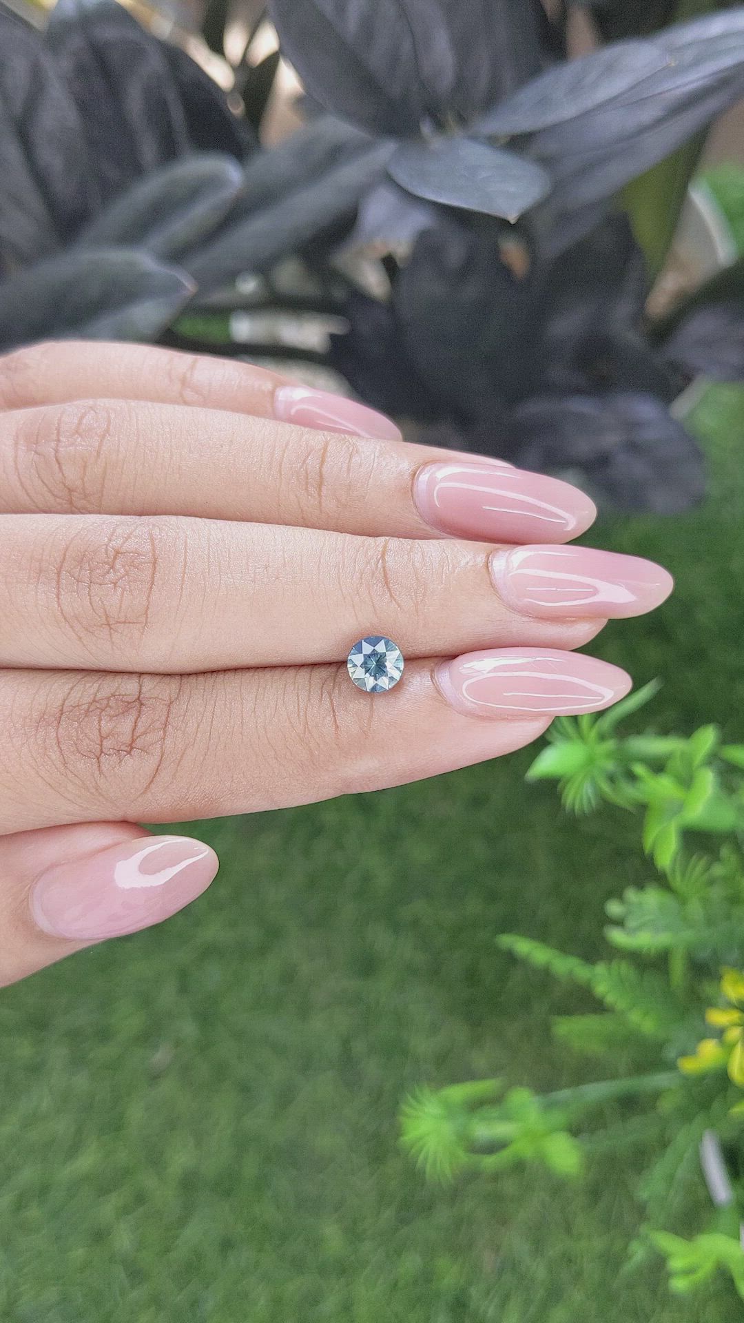 1.04 Ct. Bi Color / Parti Sapphire from Madagascar Size Video