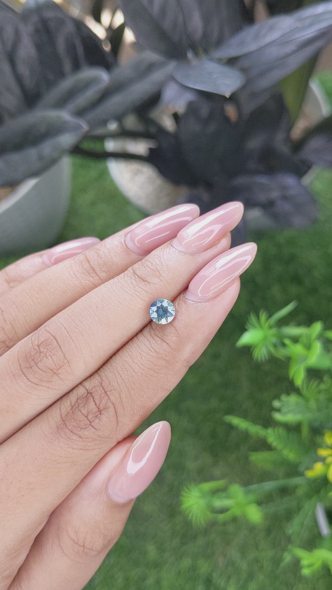 1.04 Ct. Bi Color / Parti Sapphire from Madagascar Size Video