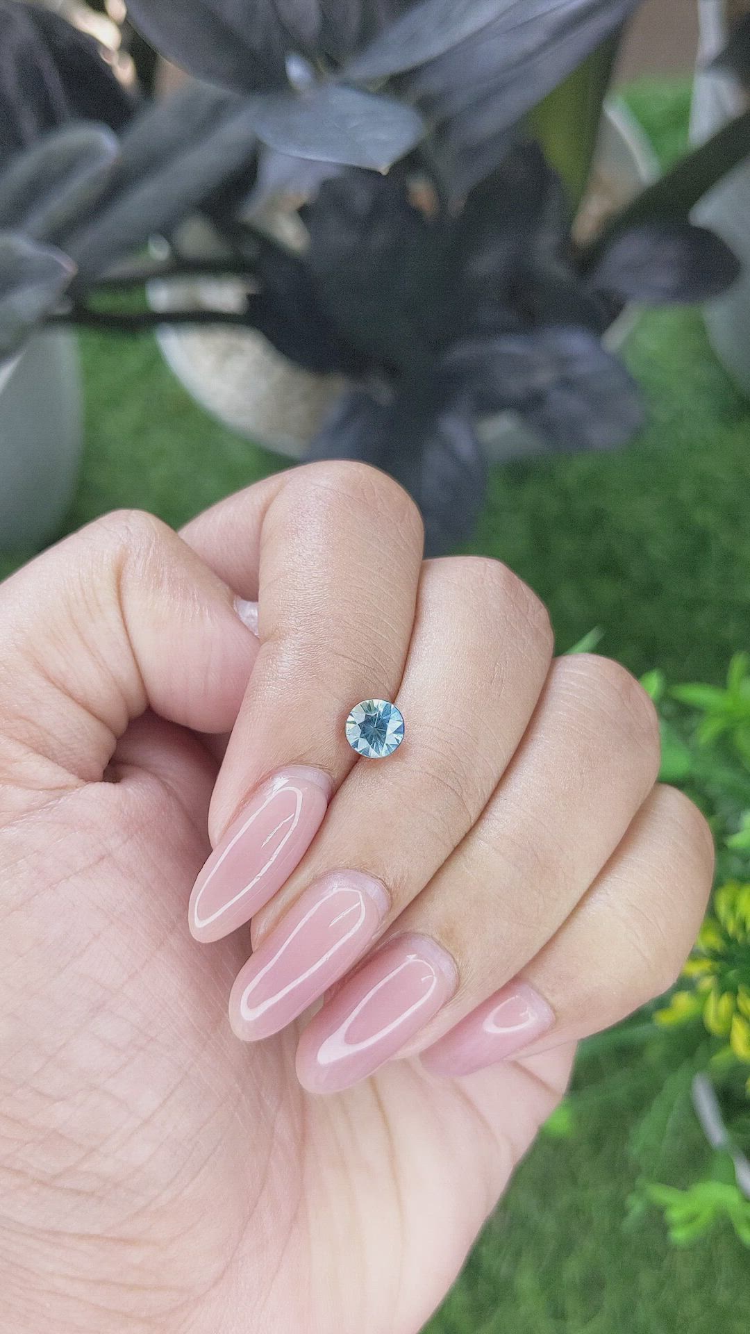 1.04 Ct. Bi Color / Parti Sapphire from Madagascar Size Video