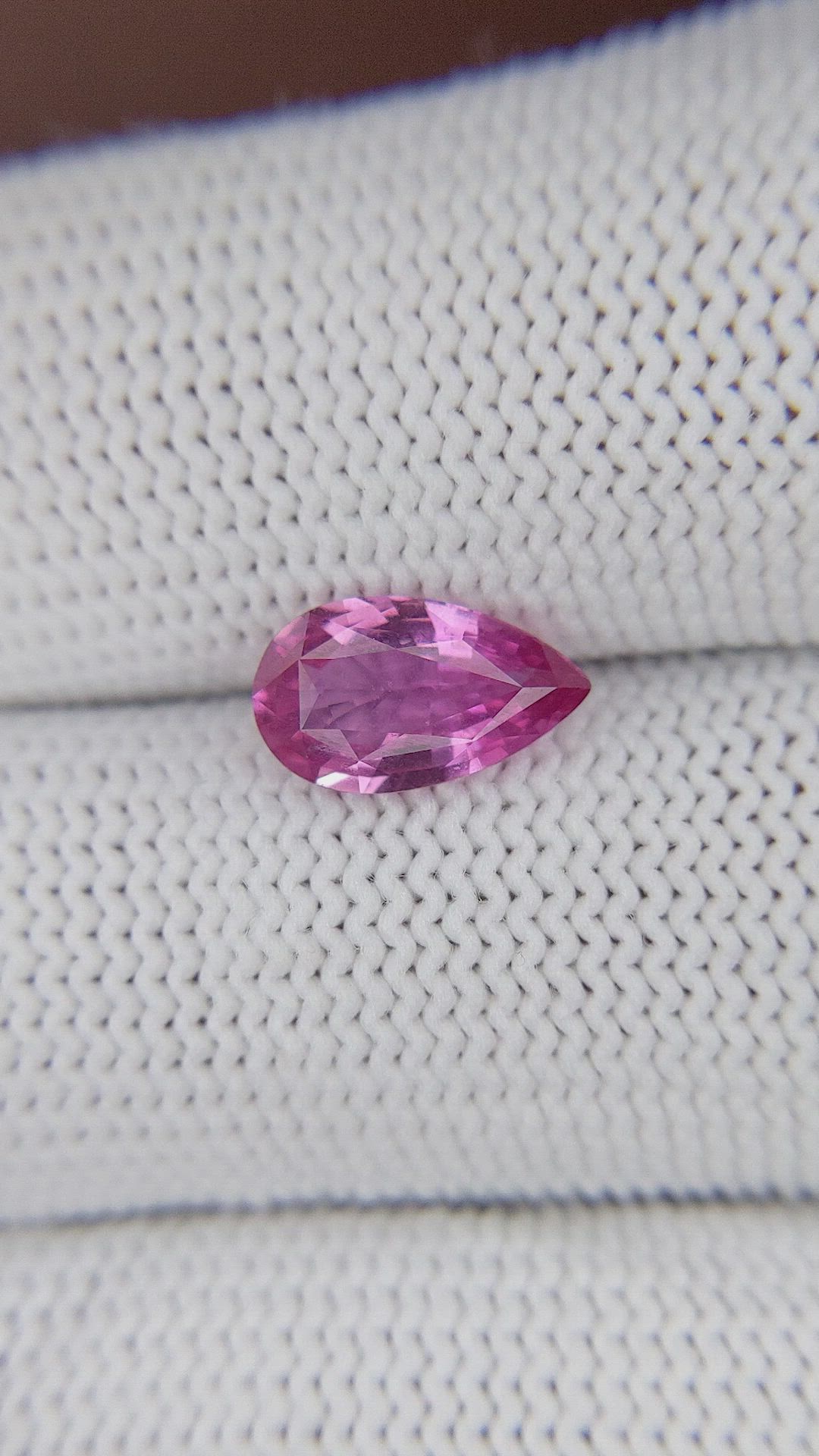 1.64 Ct. Pink Sapphire from Madagascar Size Video