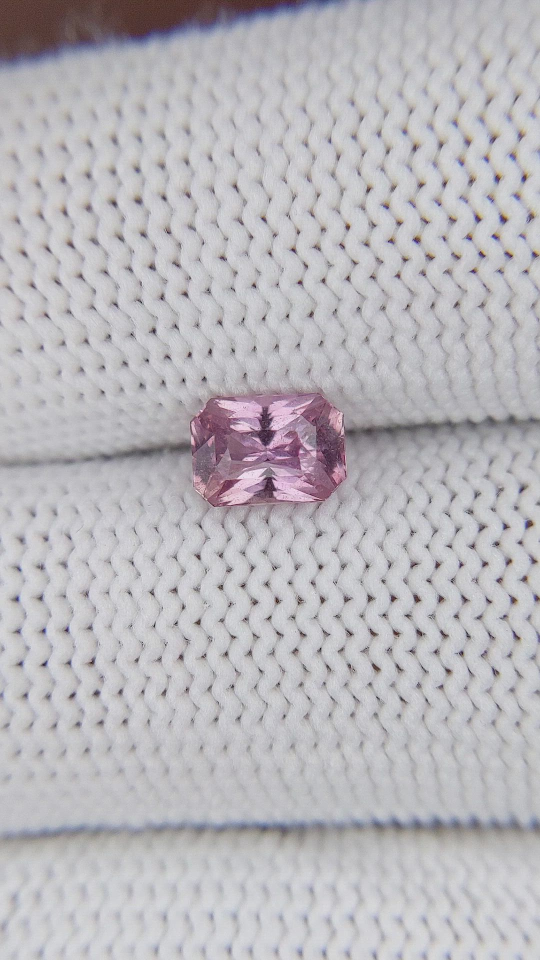 1.06 Ct. Padparadscha Sapphire from Madagascar Size Video