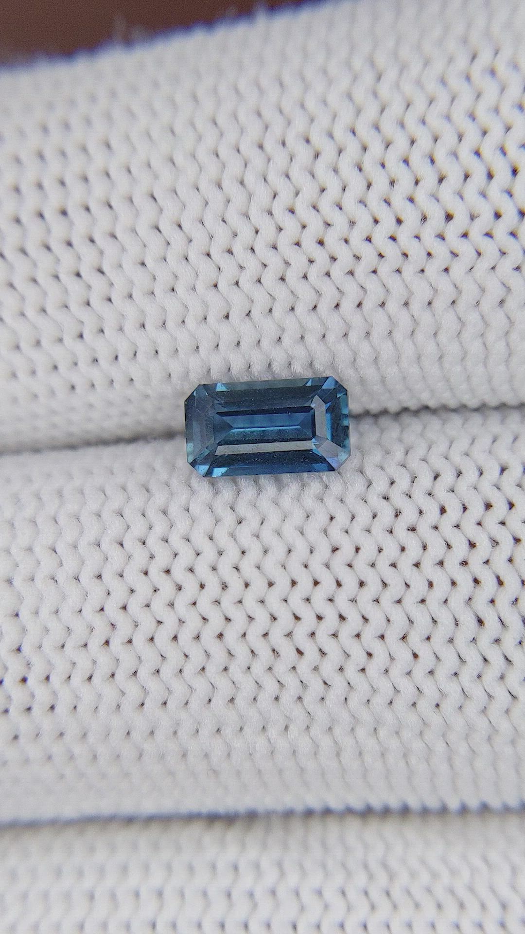1.01 Ct. Blue Sapphire from Madagascar Size Video