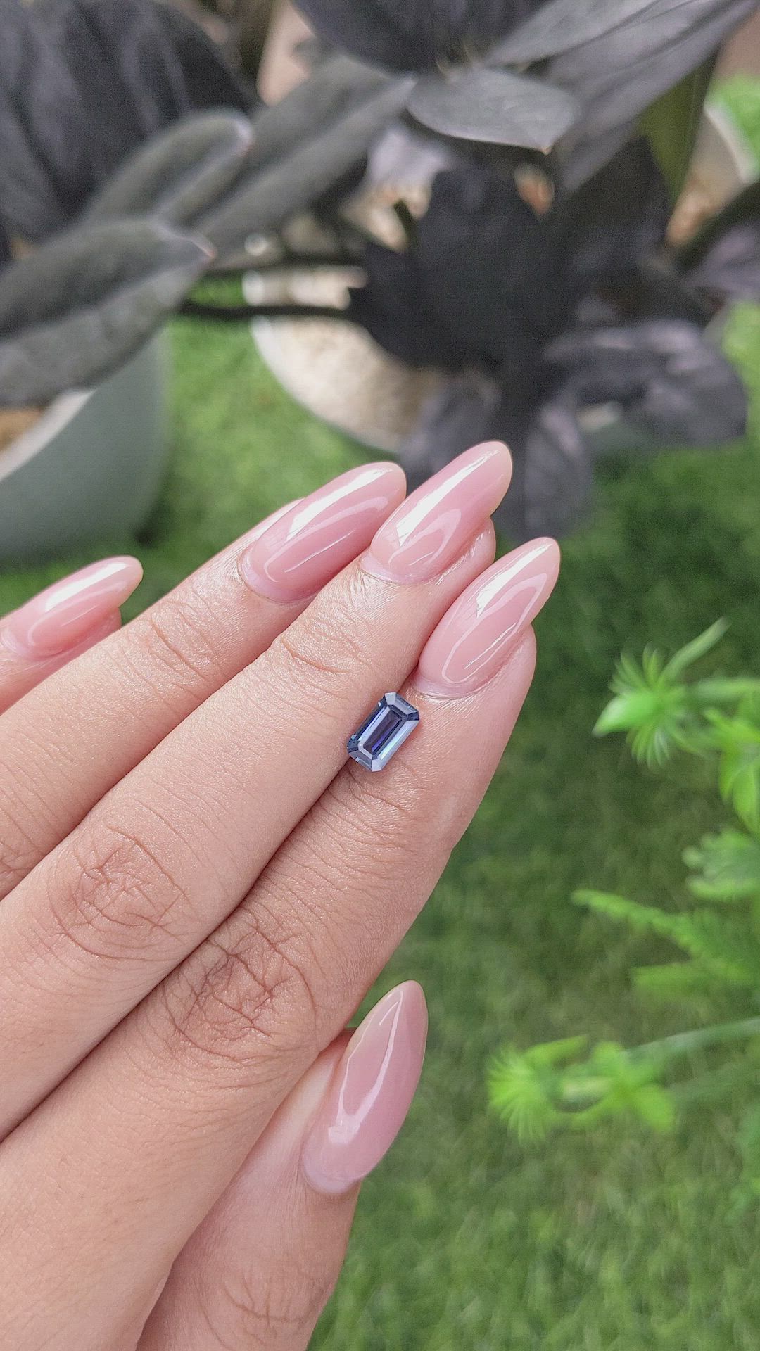 1.01 Ct. Blue Sapphire from Madagascar Size Video