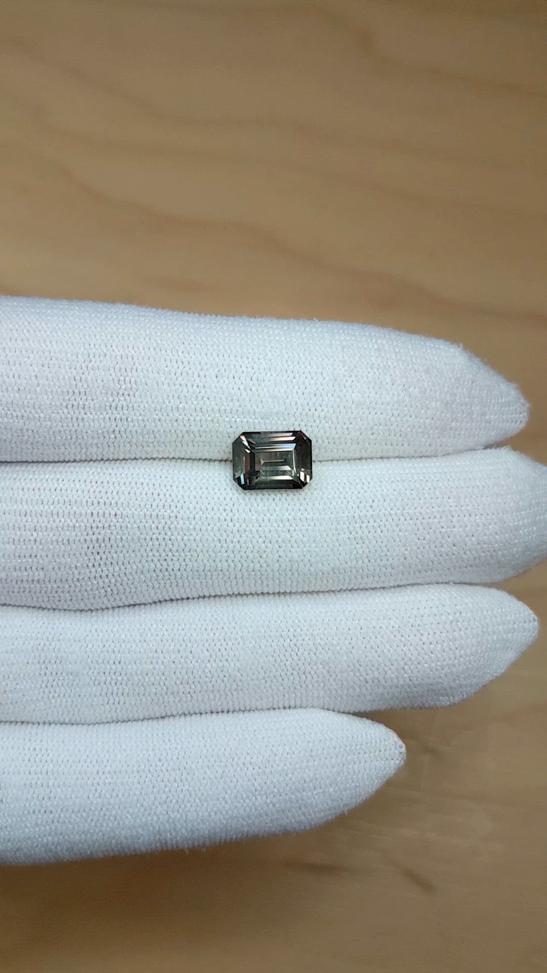 3.52 Ct. Color Change Sapphire from East Africa Size Video