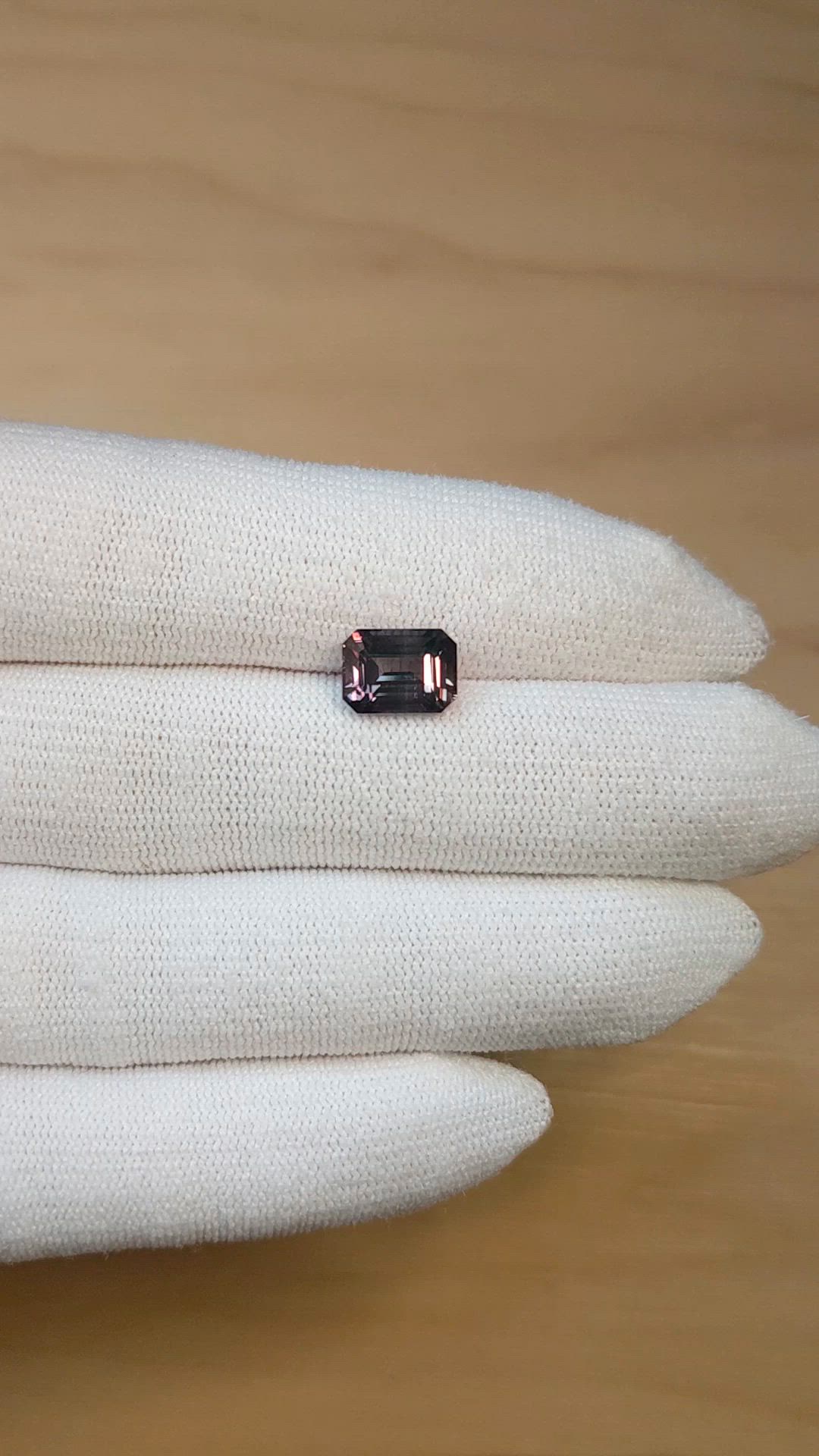 3.52 Ct. Color Change Sapphire from East Africa Size Video