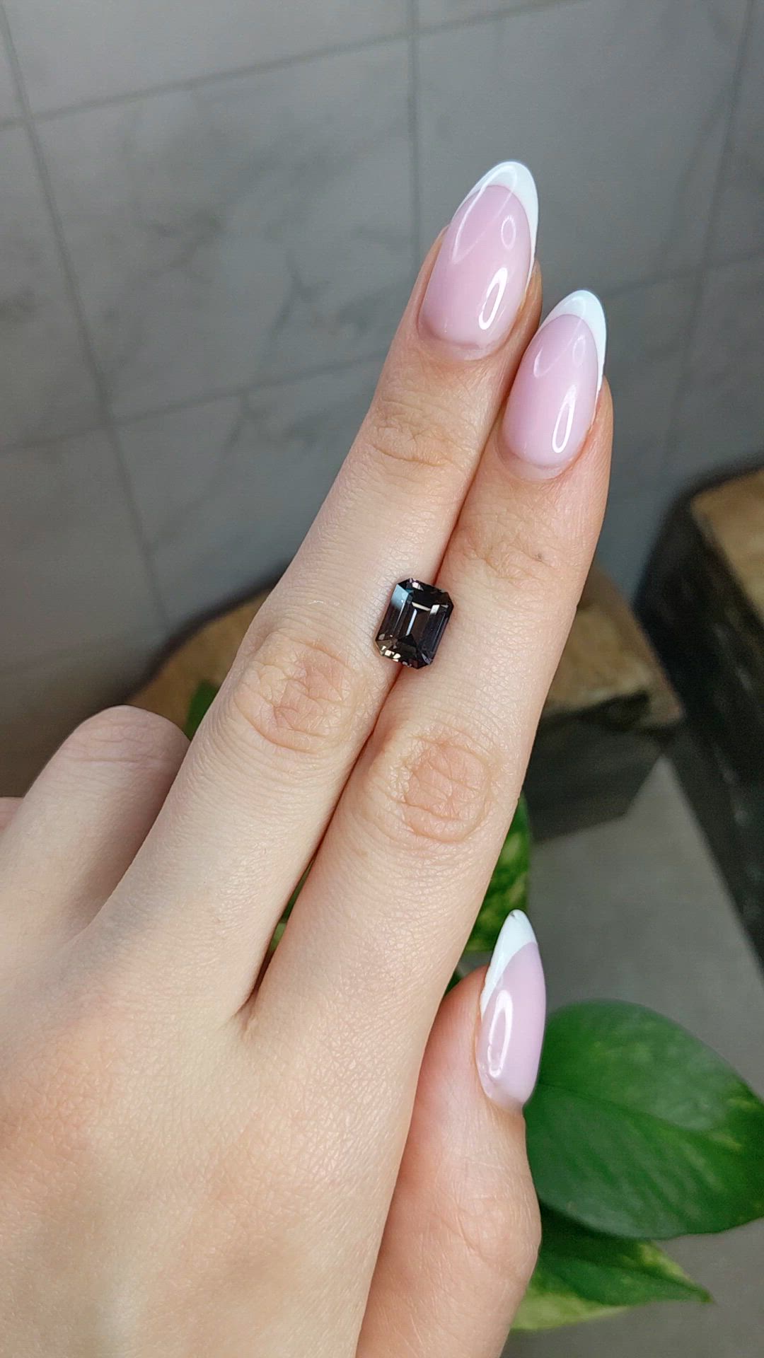 3.52 Ct. Color Change Sapphire from East Africa Size Video