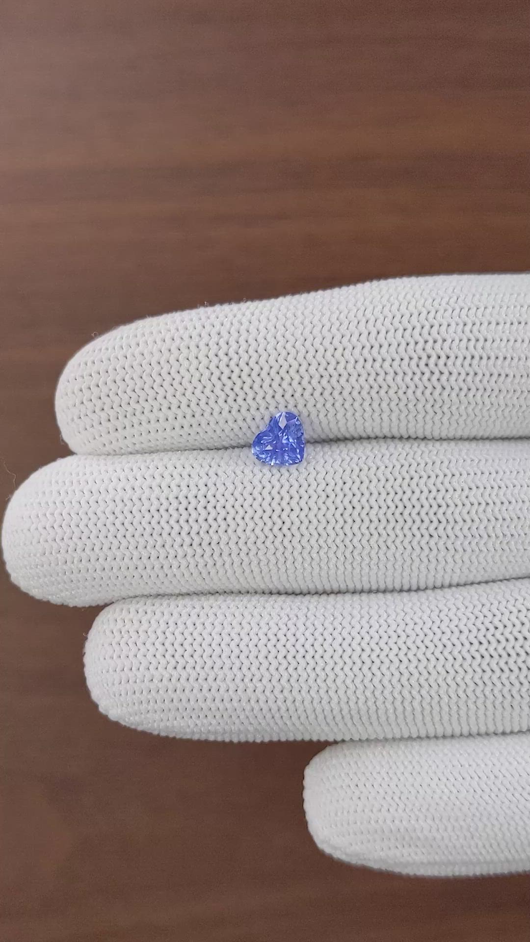 1.13 Ct. Blue Sapphire from Tanzania Size Video