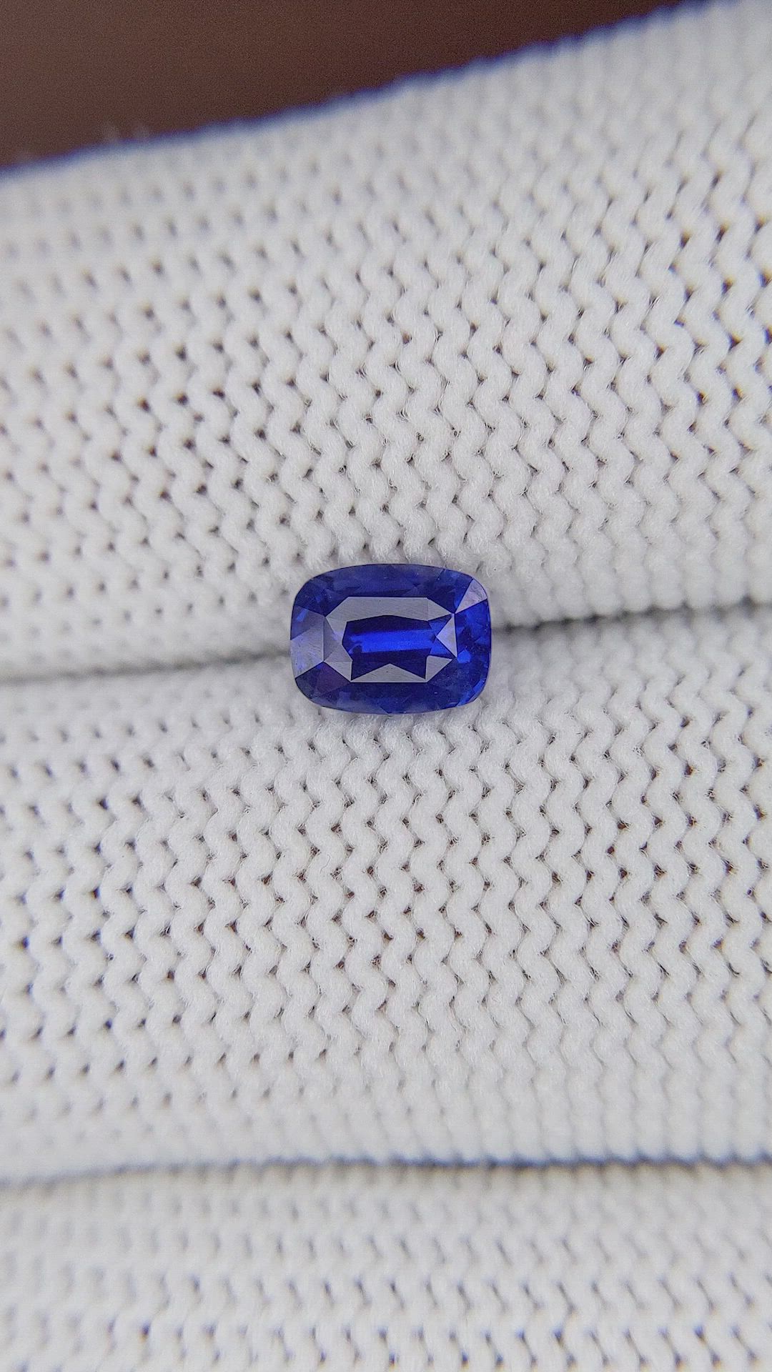 1.04 Ct. Blue Sapphire from Tanzania Size Video