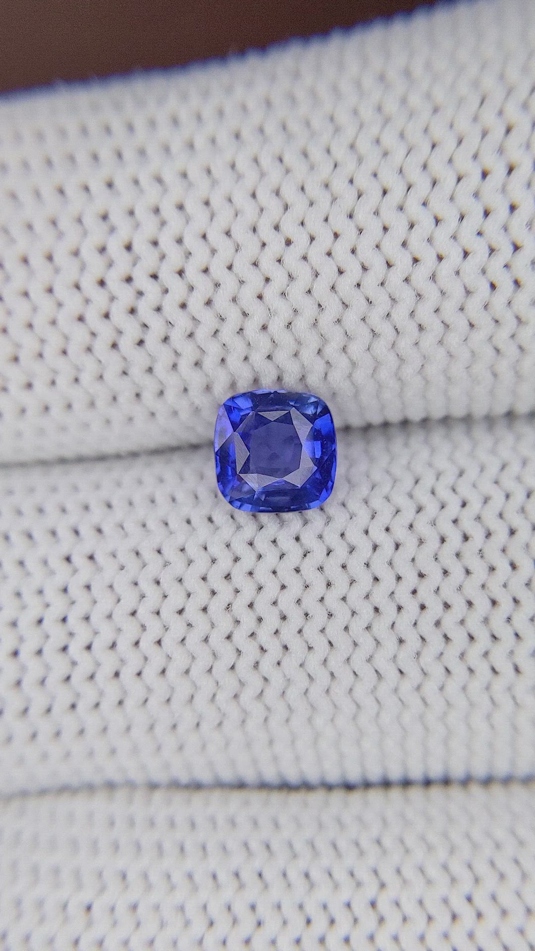 1.02 Ct. Blue Sapphire from Tanzania Size Video