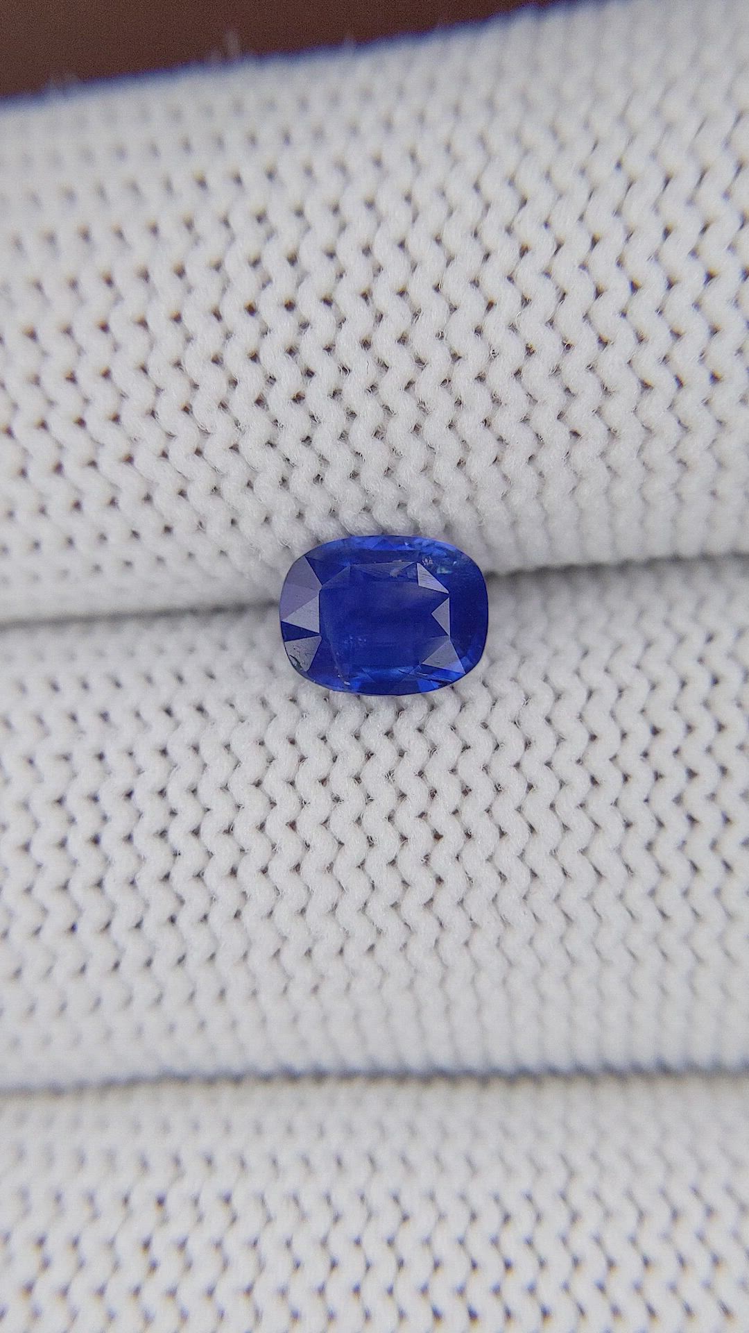 1.02 Ct. Blue Sapphire from Tanzania Size Video