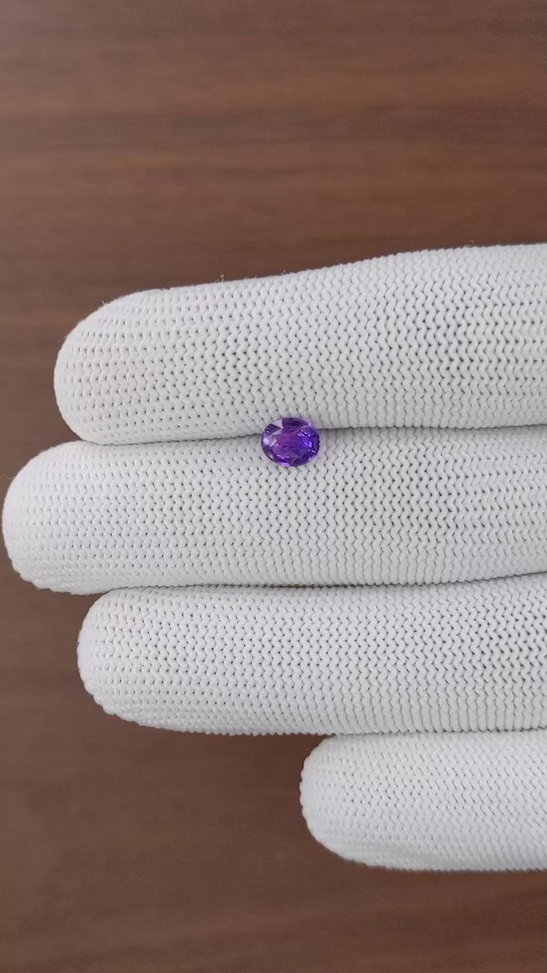 1.03 Ct. Bi Color / Parti Sapphire from Tanzania Size Video