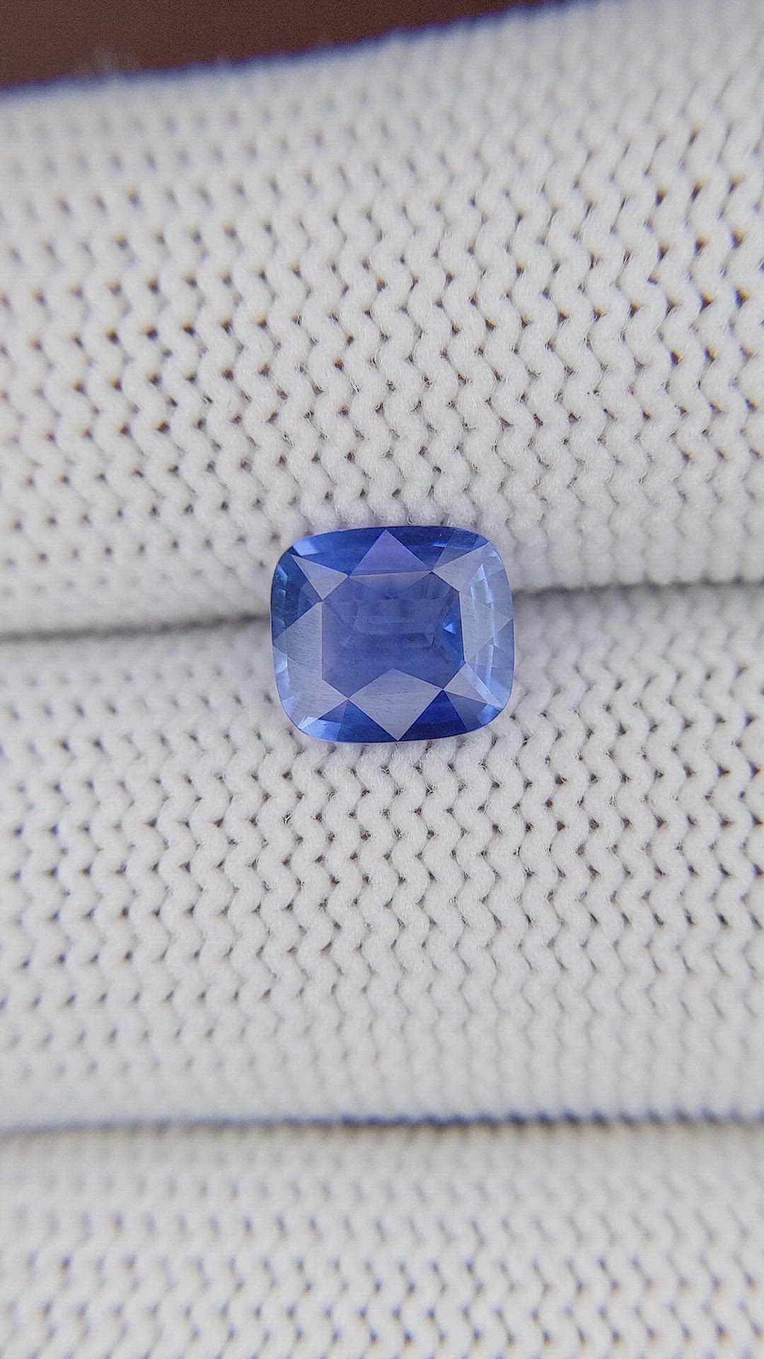 1.64 Ct. Blue Sapphire from Tanzania Size Video