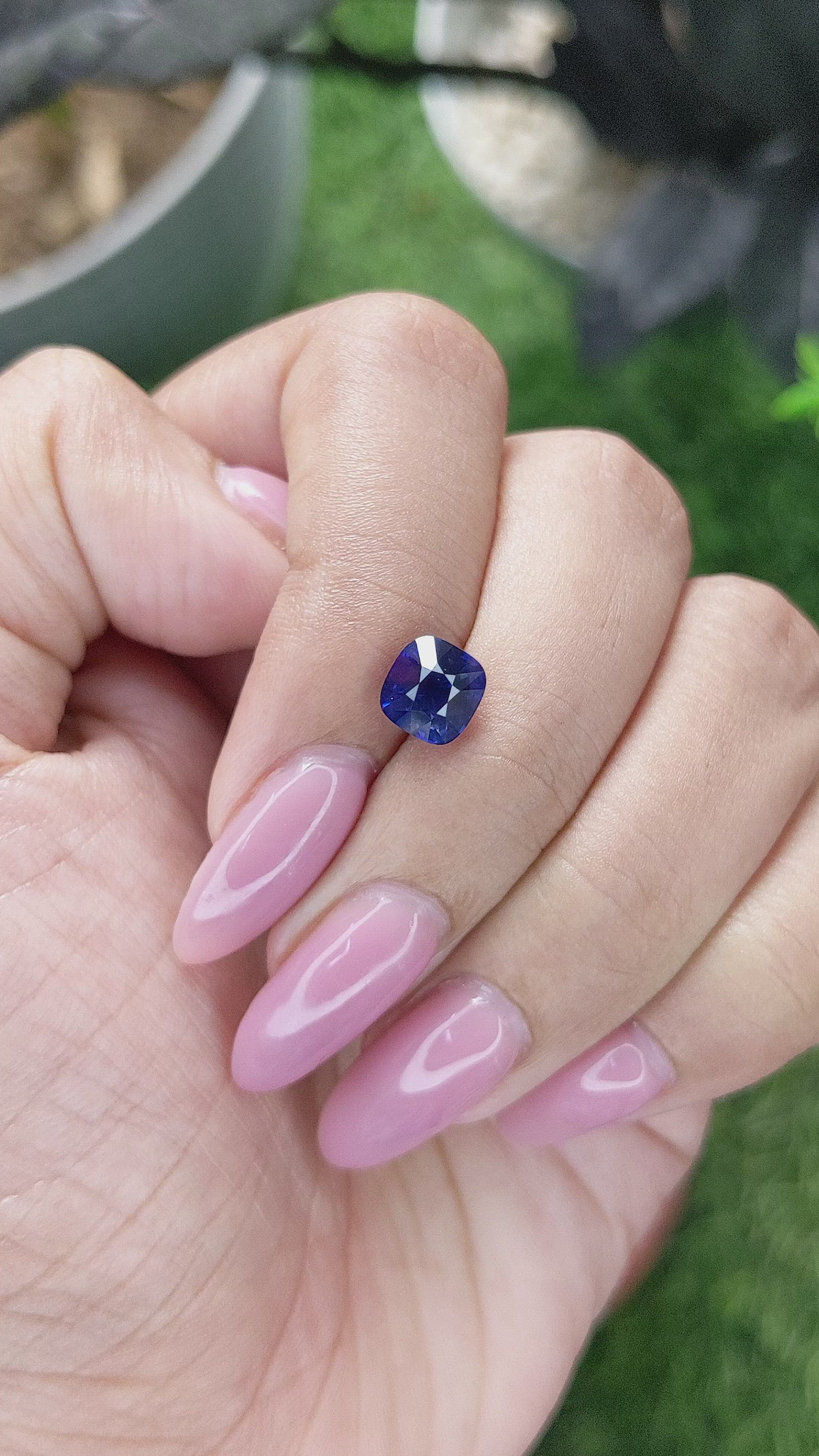2.03 Ct. Color Change Sapphire from Madagascar Size Video