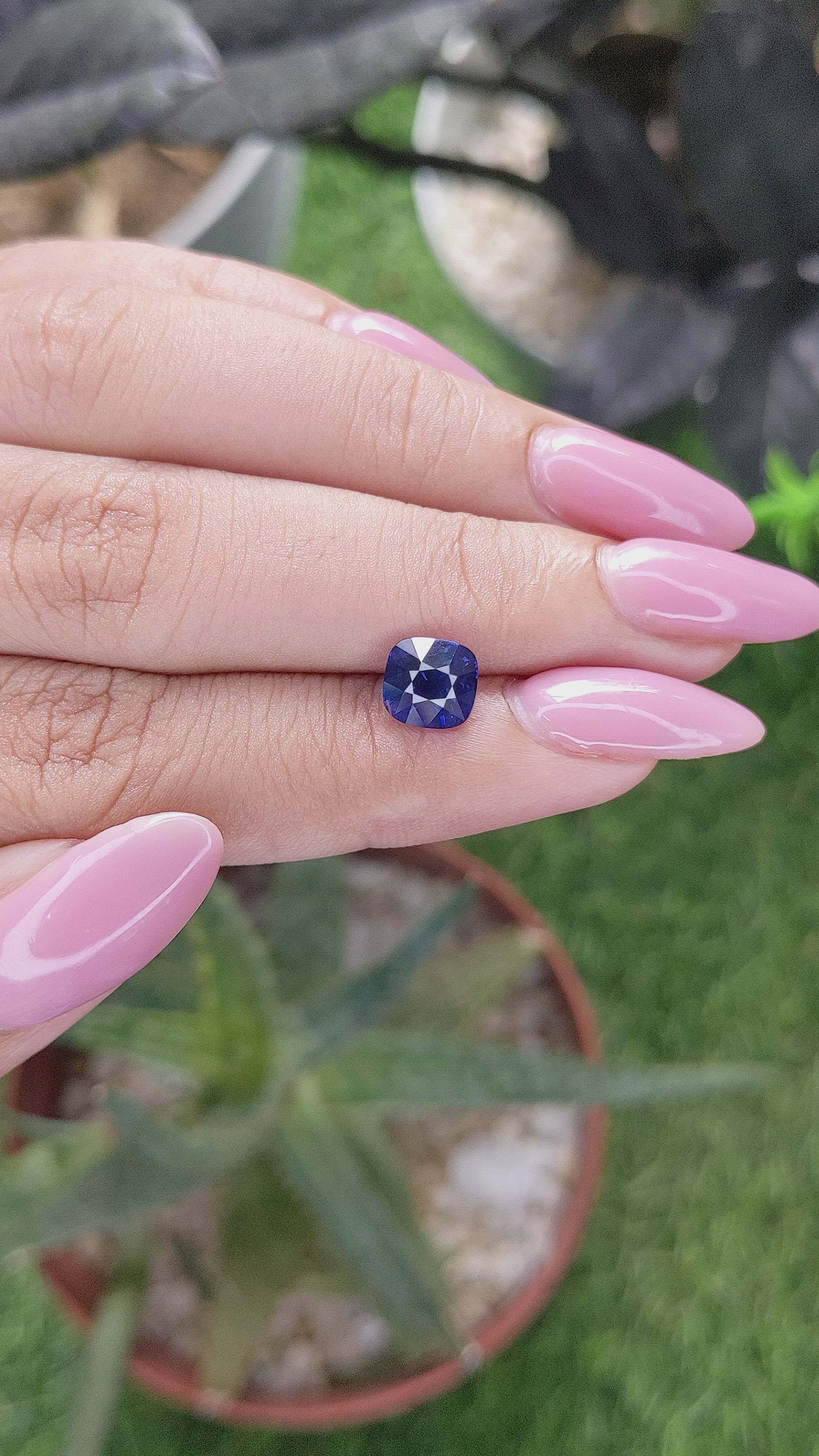 2.03 Ct. Color Change Sapphire from Madagascar Size Video
