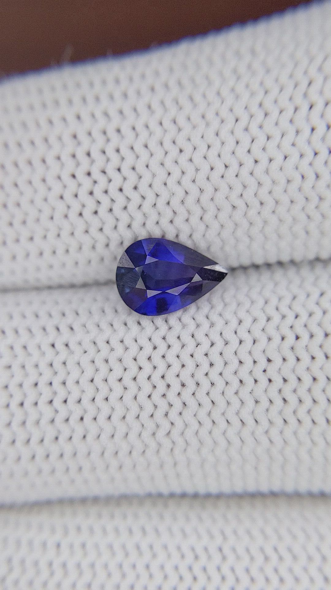 1.19 Ct. Blue Sapphire from Tanzania Size Video