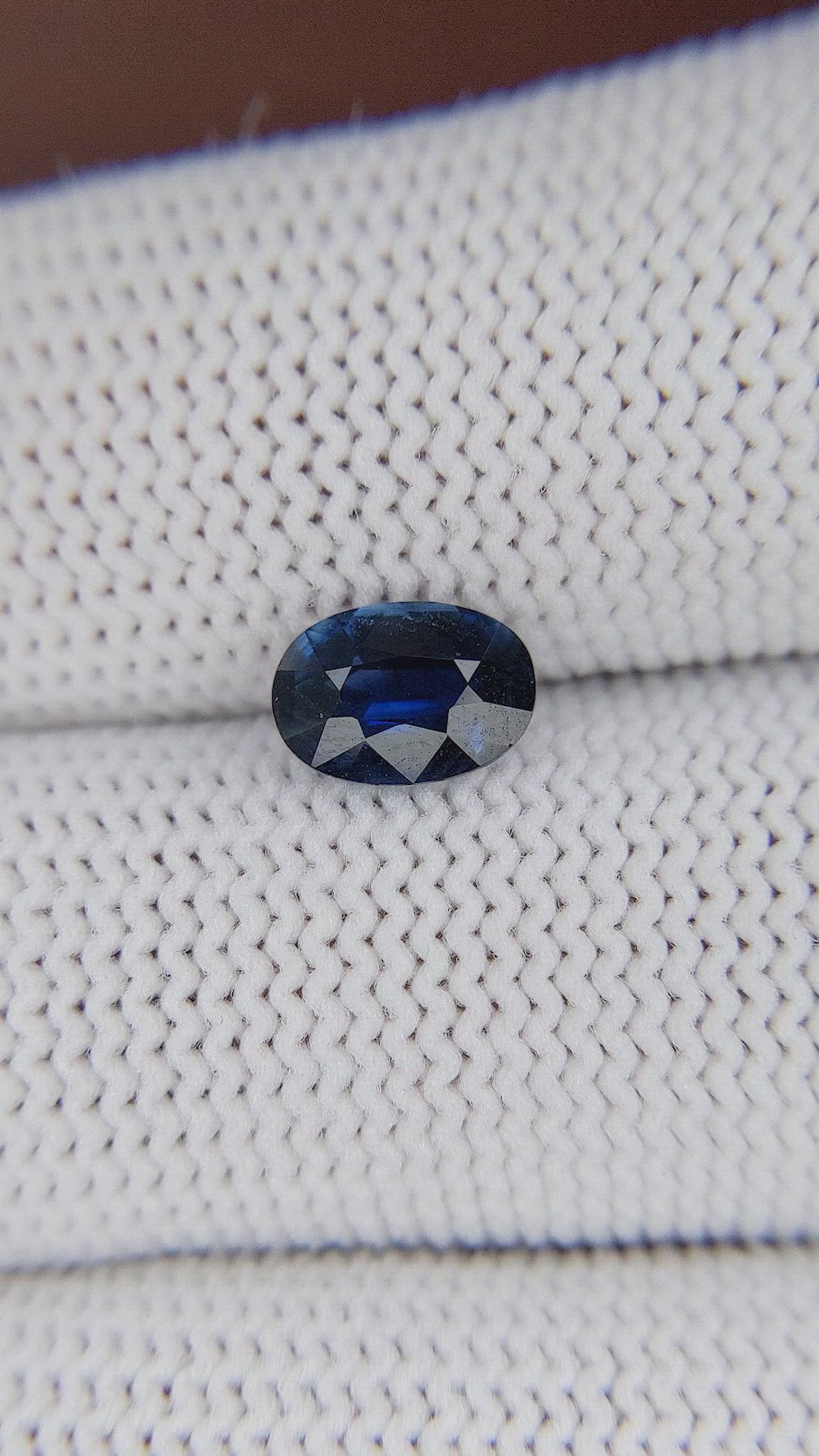 1.26 Ct. Blue Sapphire from Madagascar Size Video
