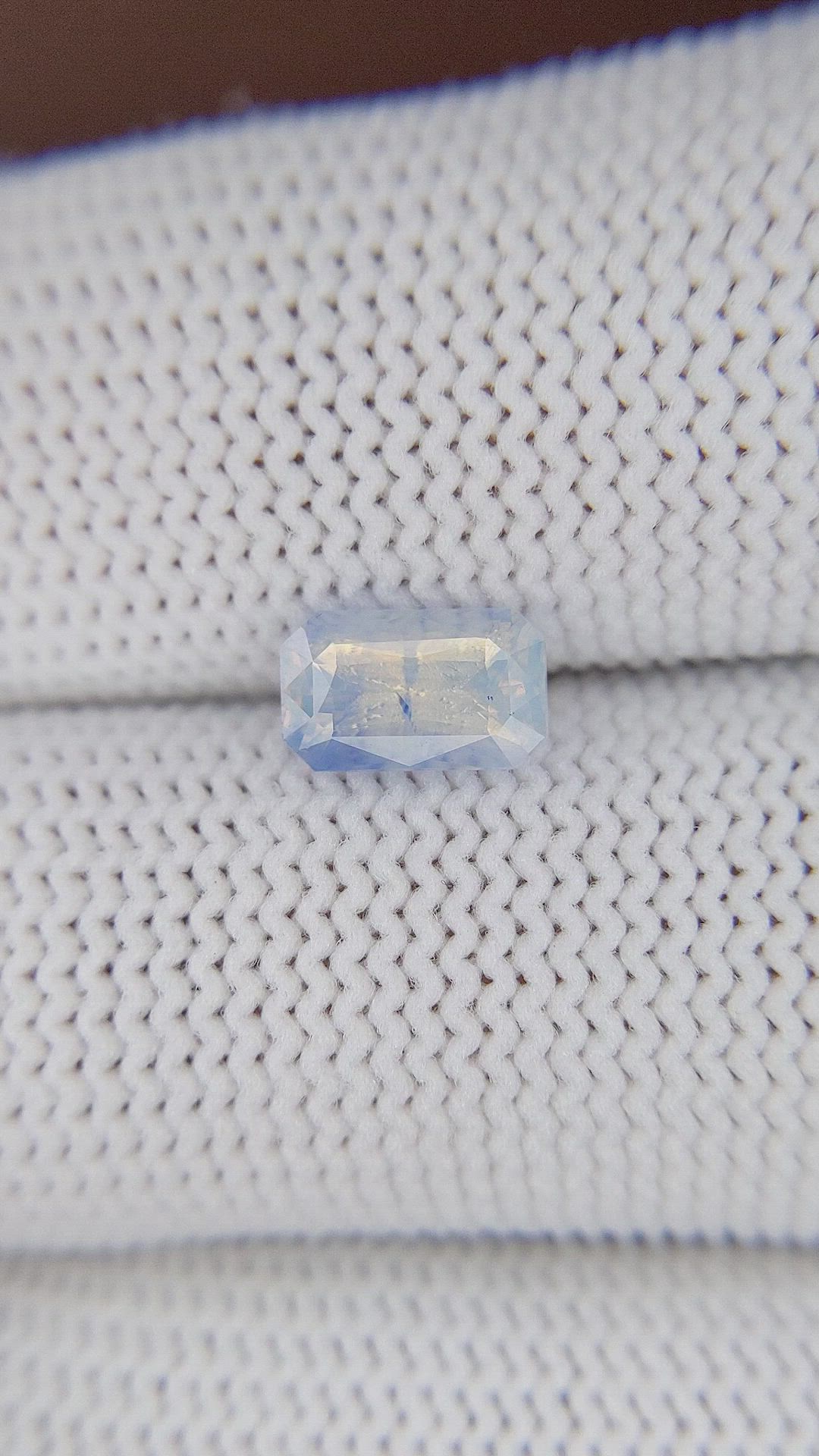 1.53 Ct. Blue Sapphire from Ceylon (Sri Lanka) Size Video