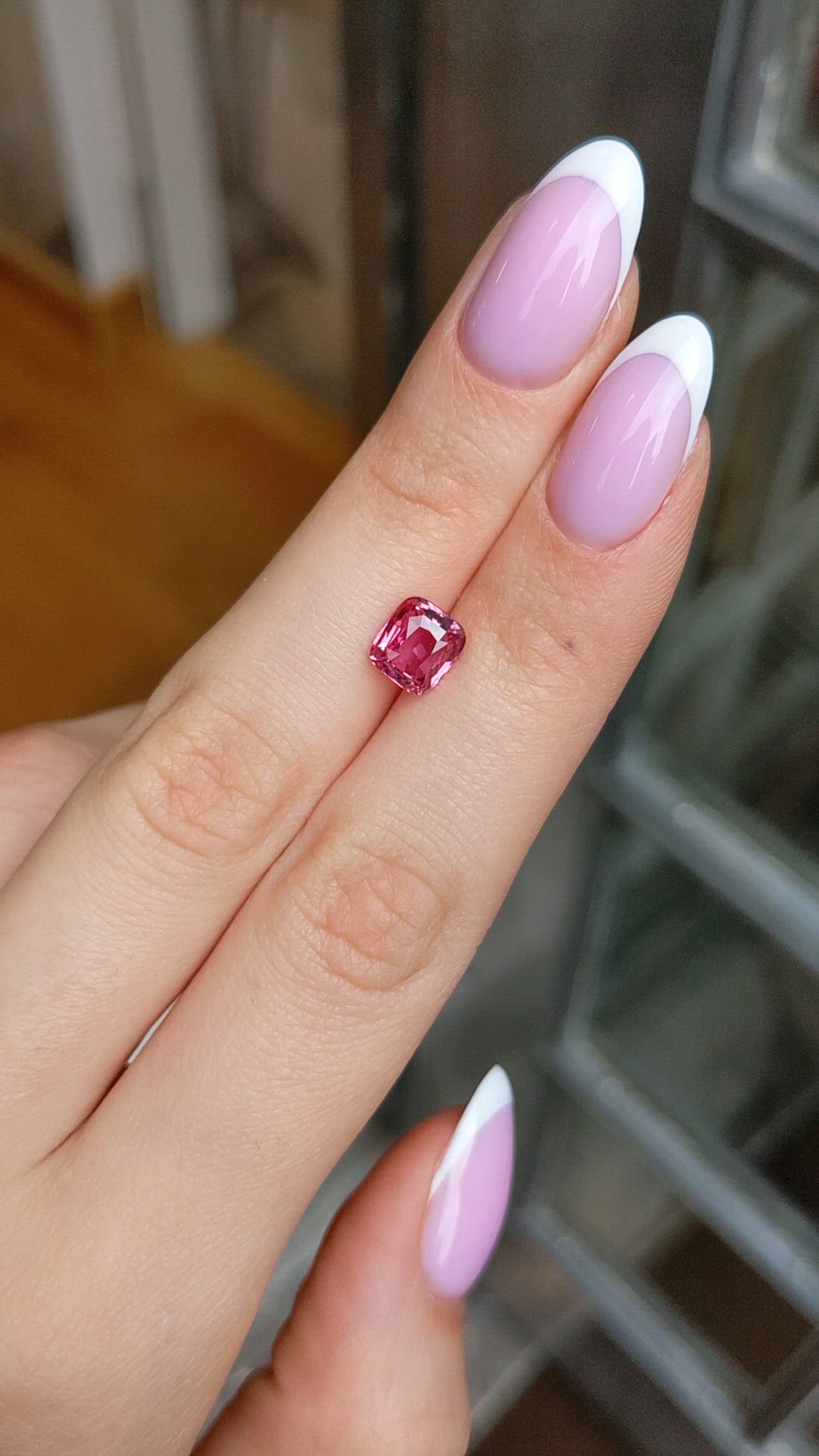 2.04 Ct. Padparadscha Sapphire from Madagascar Size Video