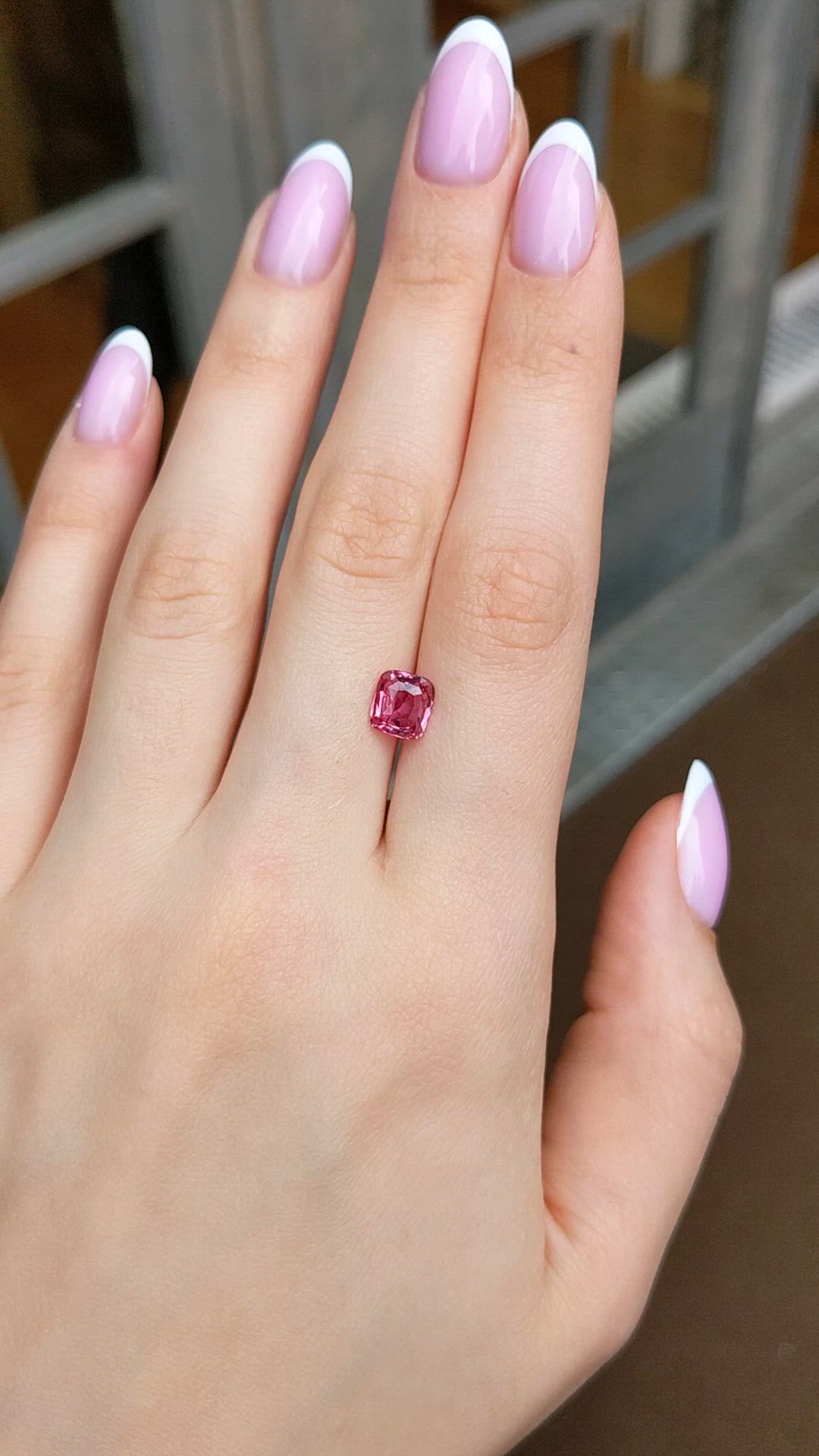 2.04 Ct. Padparadscha Sapphire from Madagascar Size Video