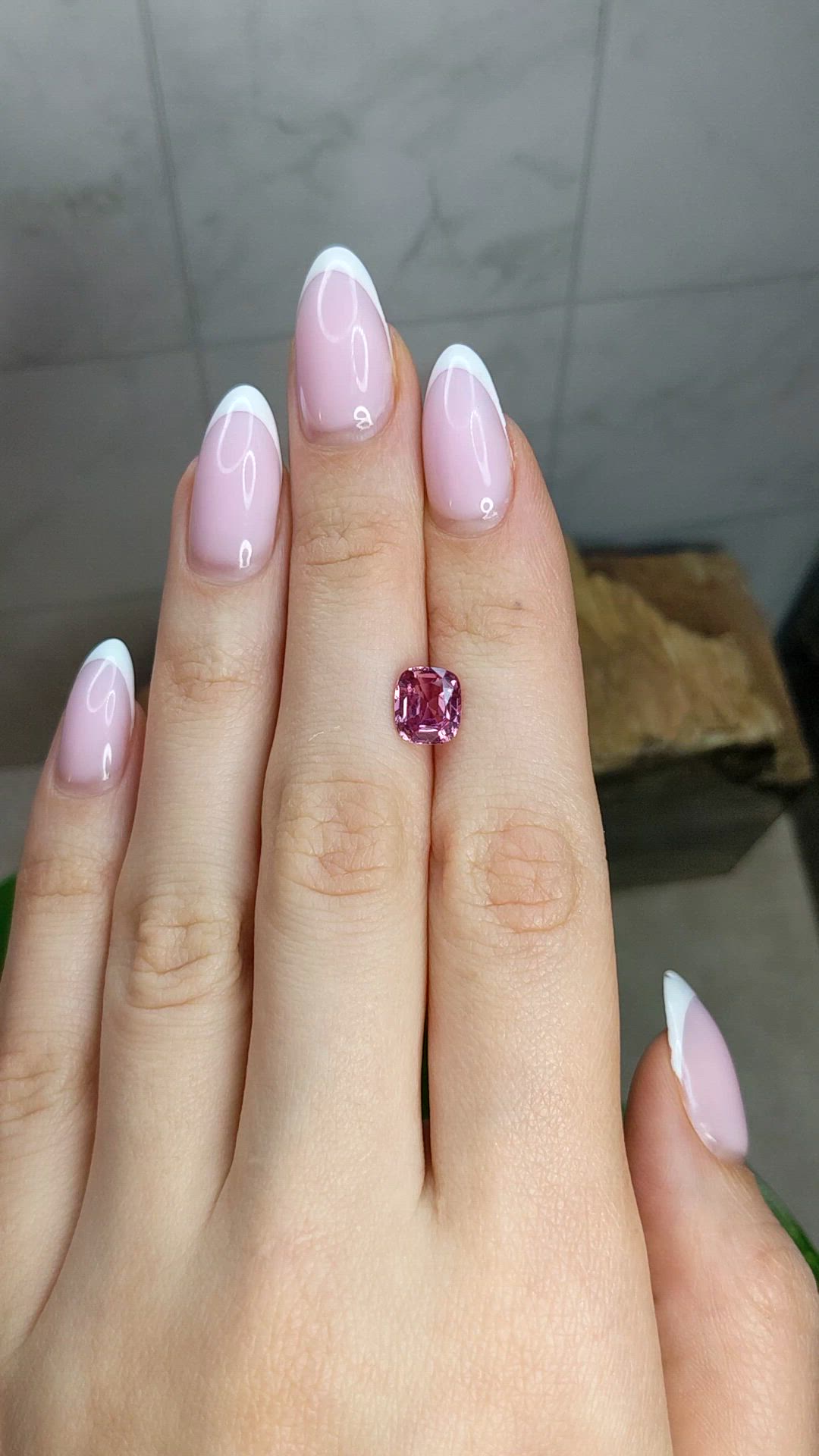 2.12 Ct. Padparadscha Sapphire from Madagascar Size Video