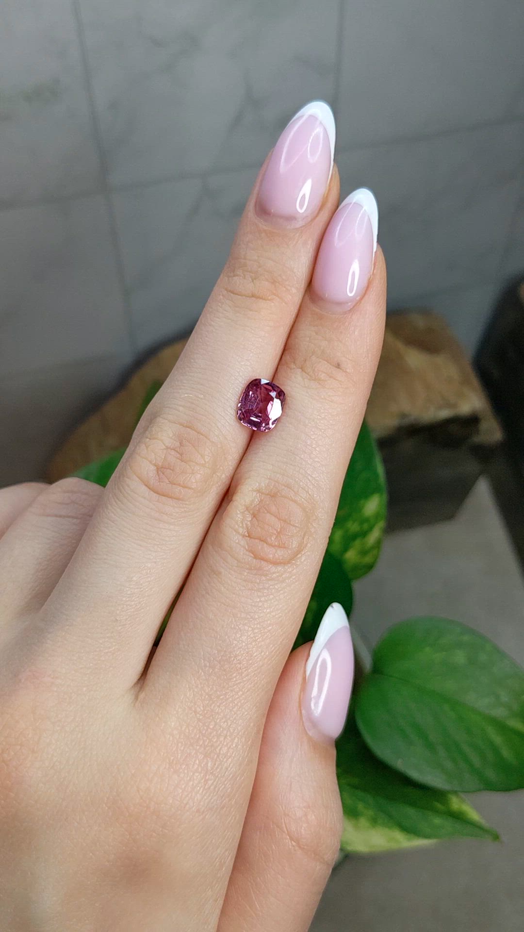 2.12 Ct. Padparadscha Sapphire from Madagascar Size Video