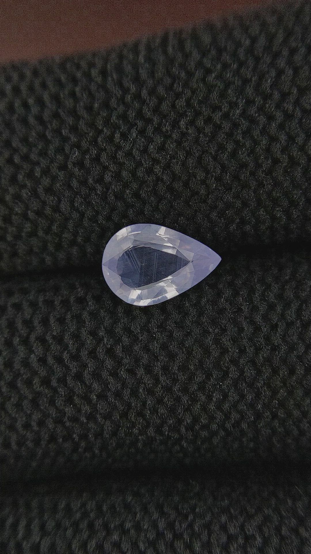 1.25 Ct. Purple Sapphire from Ceylon (Sri Lanka) Size Video