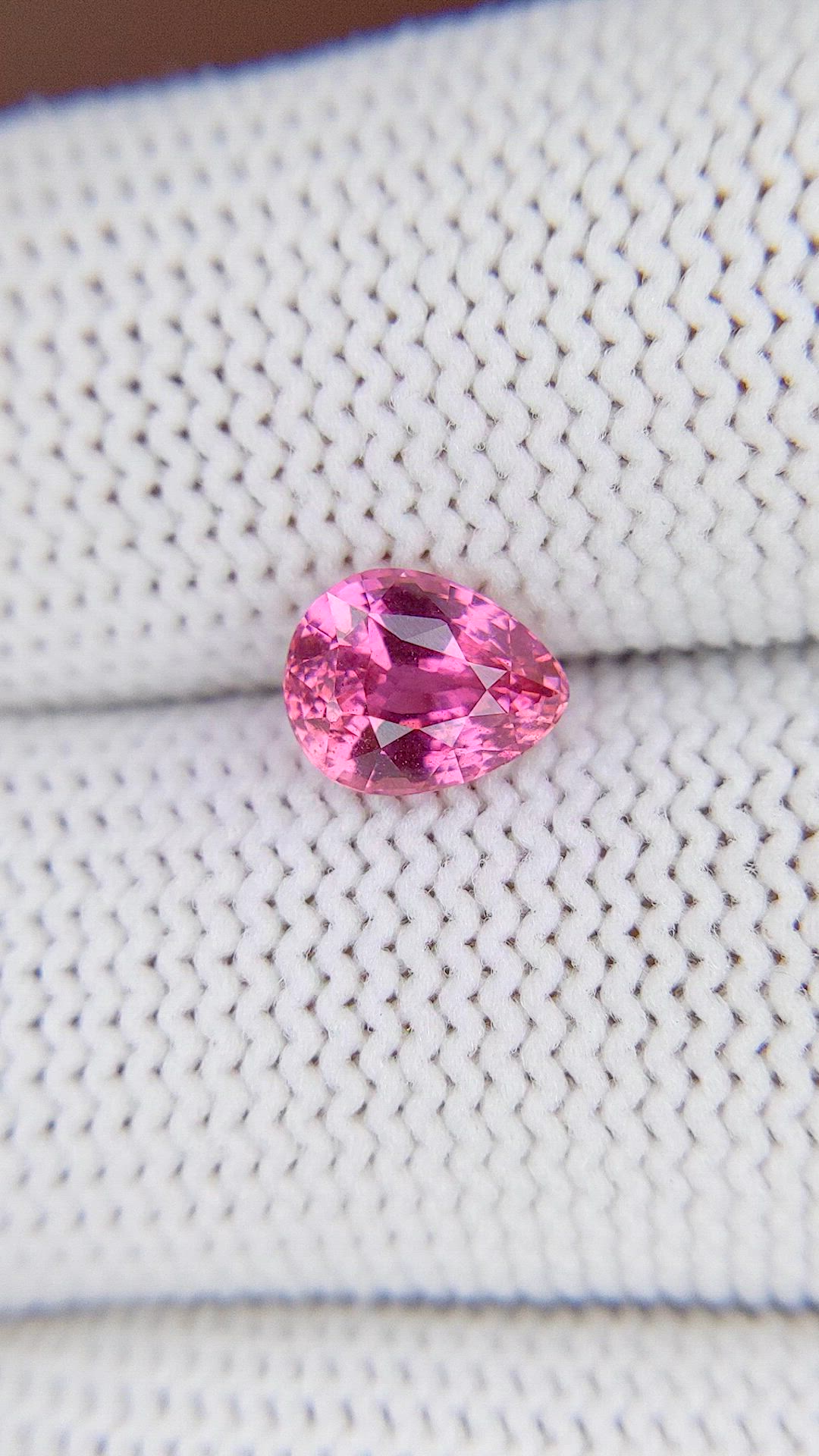1.58 Ct. Pink Sapphire from Madagascar Size Video