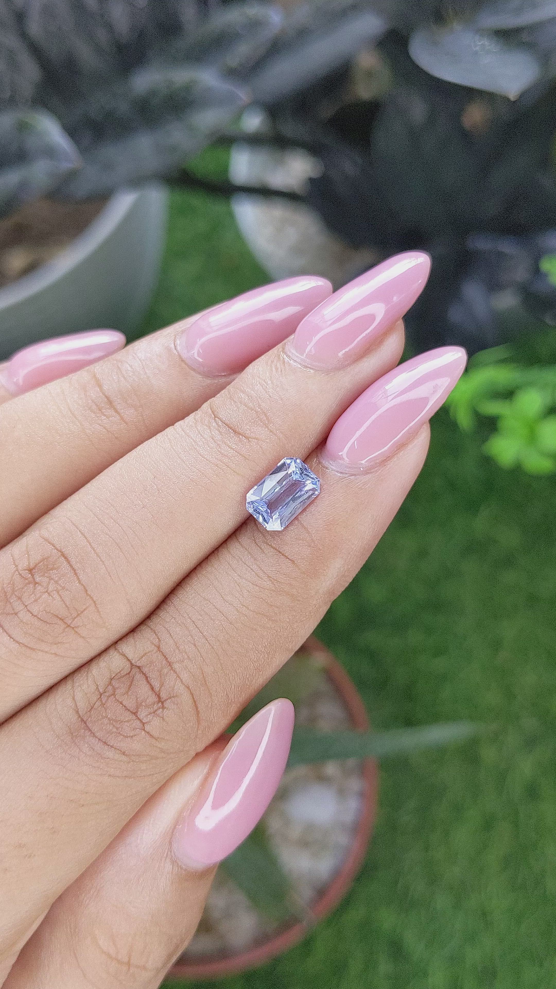 1.51 Ct. Blue Sapphire from Madagascar Size Video
