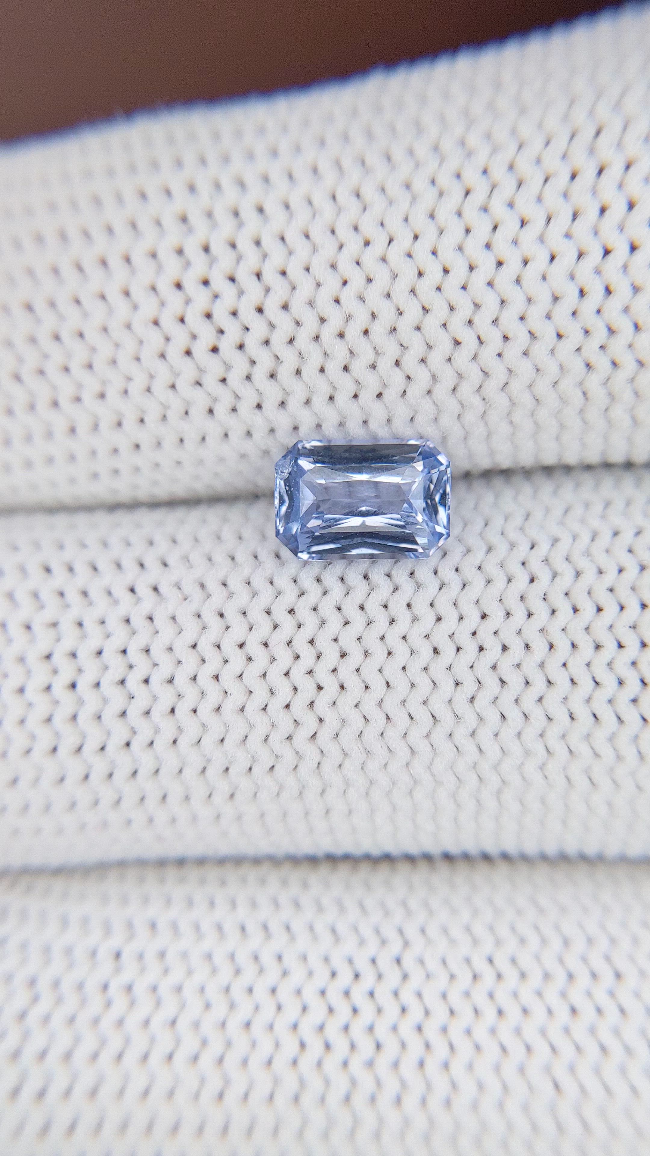 1.51 Ct. Blue Sapphire from Madagascar Size Video