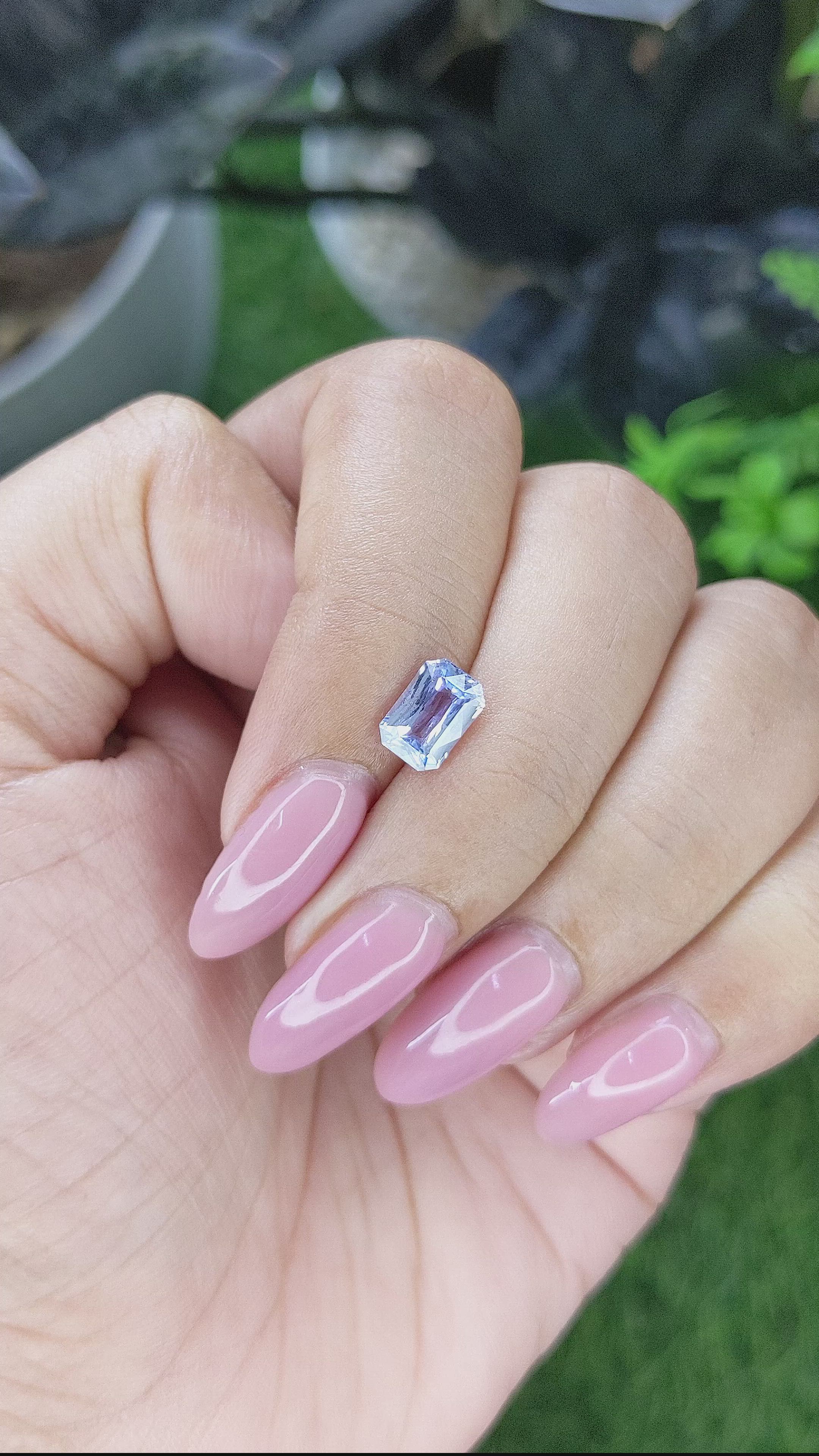 1.51 Ct. Blue Sapphire from Madagascar Size Video
