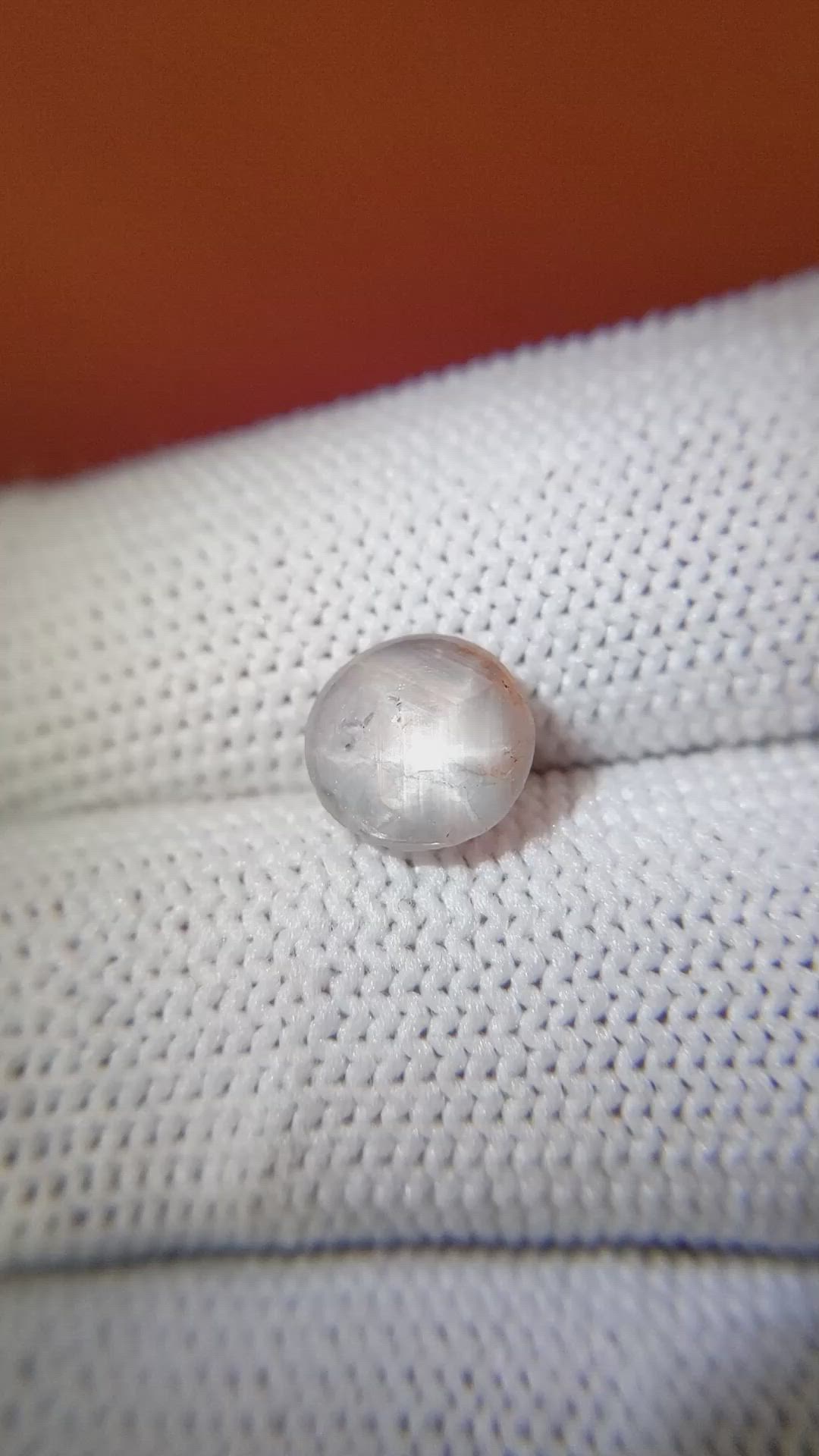 2.92 Ct. Grey Star Sapphire from Ceylon (Sri Lanka) Size Video