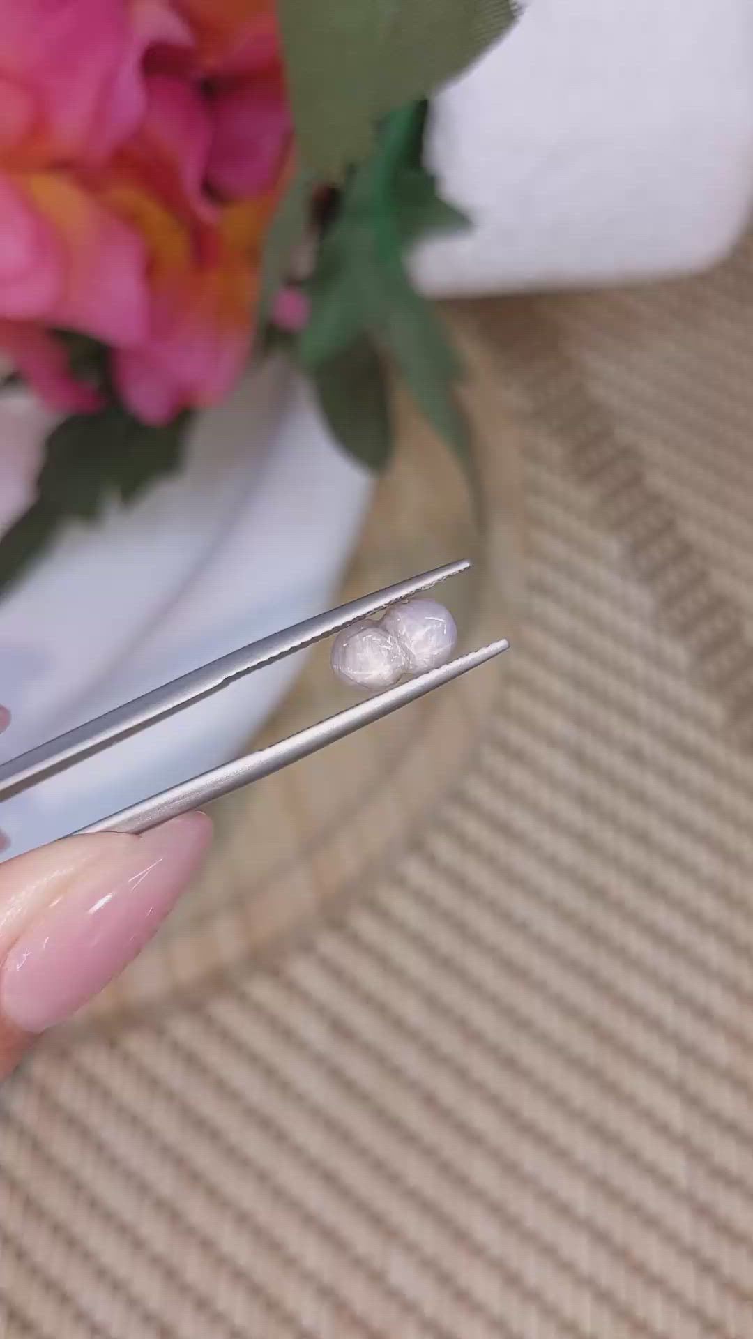 2.14 Ct. Bluish Grey Star Sapphire from Ceylon (Sri Lanka) Size Video