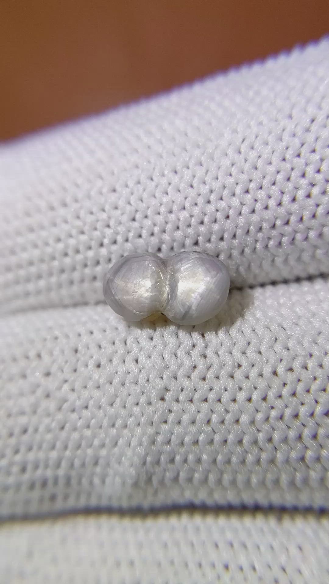 2.14 Ct. Bluish Grey Star Sapphire from Ceylon (Sri Lanka) Size Video