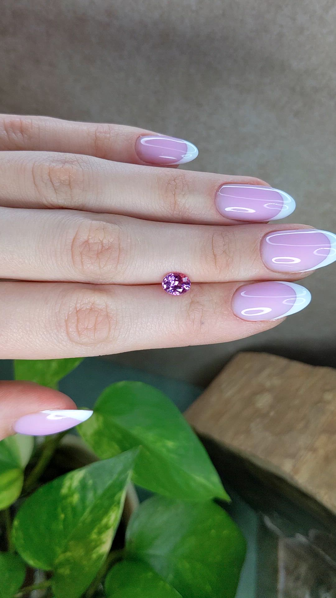 1.22 Ct. Pink Sapphire from Madagascar Size Video