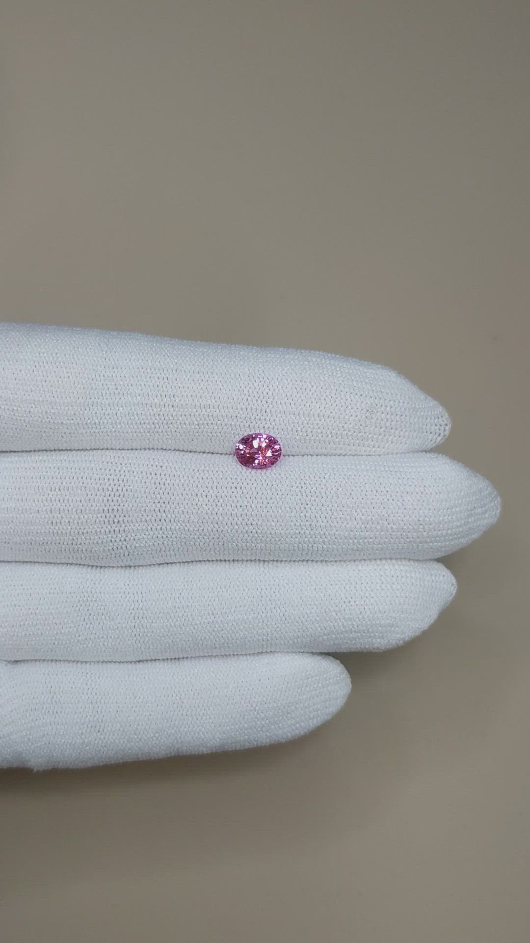 1.22 Ct. Pink Sapphire from Madagascar Size Video