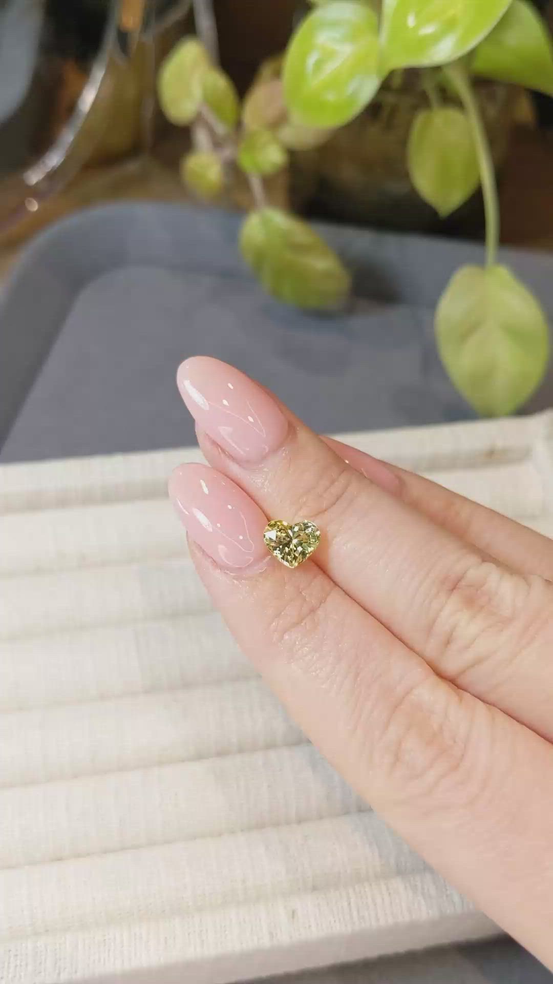 1.67 Ct. Yellow Sapphire from Ceylon (Sri Lanka) Size Video