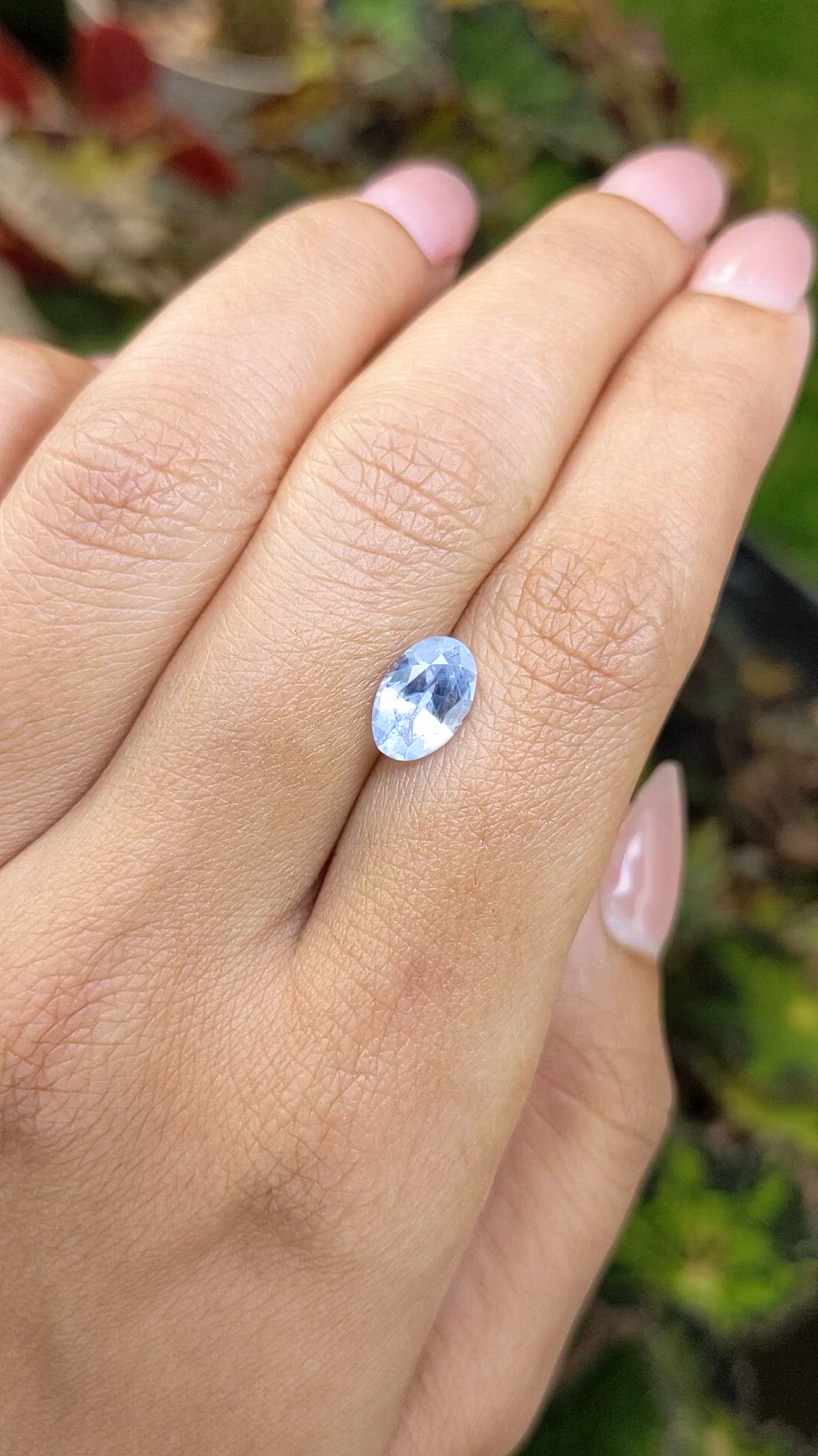 1.96 Ct. Blue Sapphire from Ceylon (Sri Lanka) Size Video