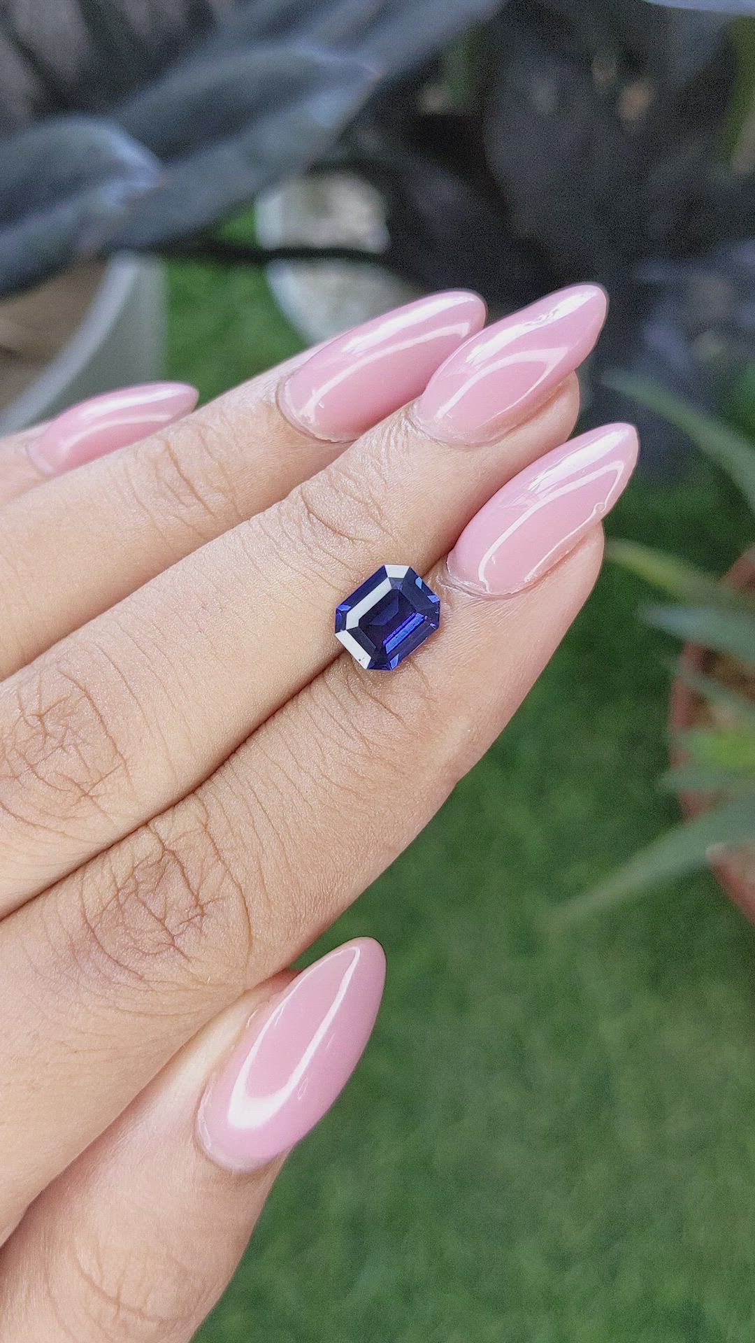 1.56 Ct. Color Change Sapphire from Madagascar Size Video
