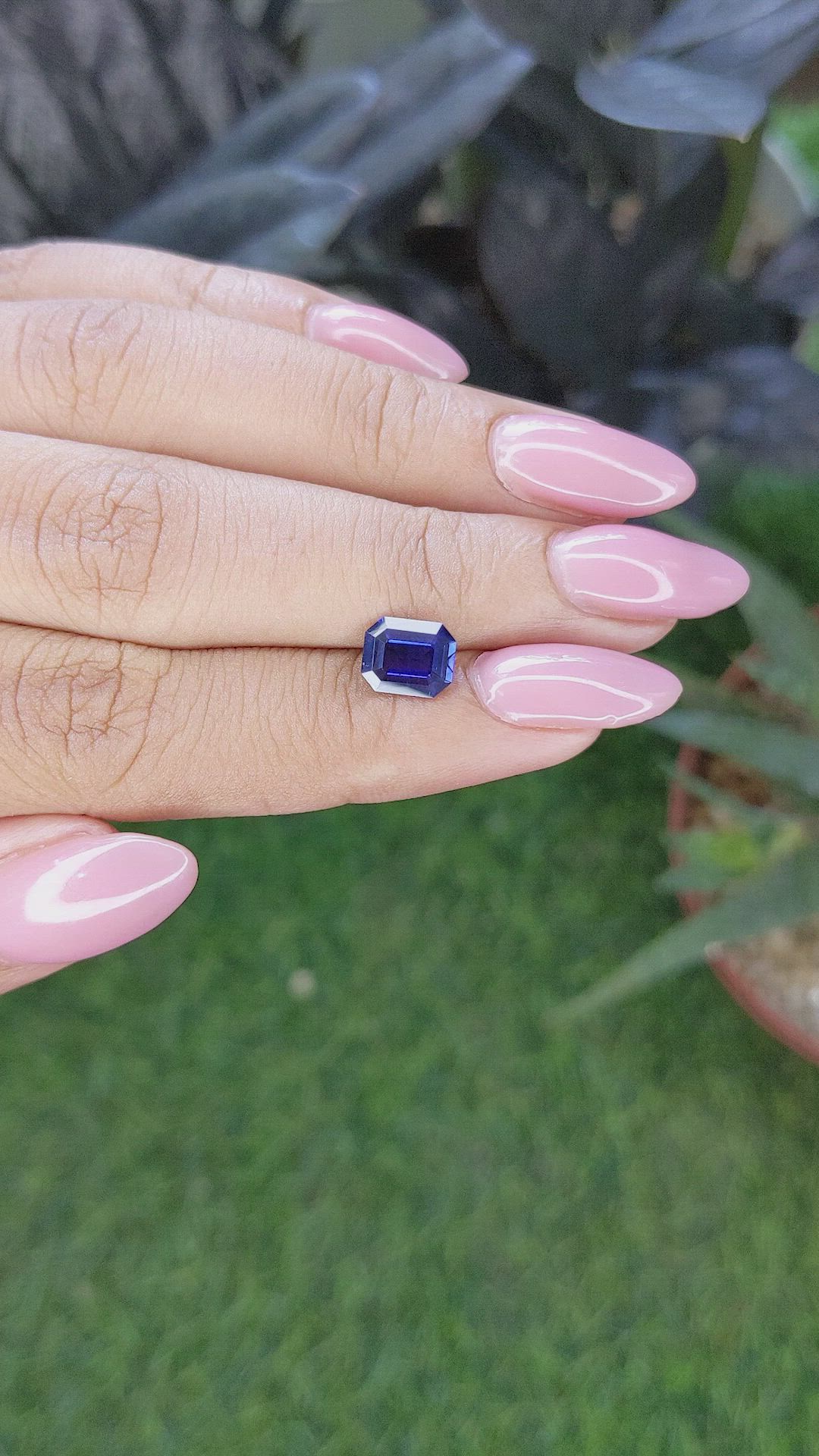 1.56 Ct. Color Change Sapphire from Madagascar Size Video