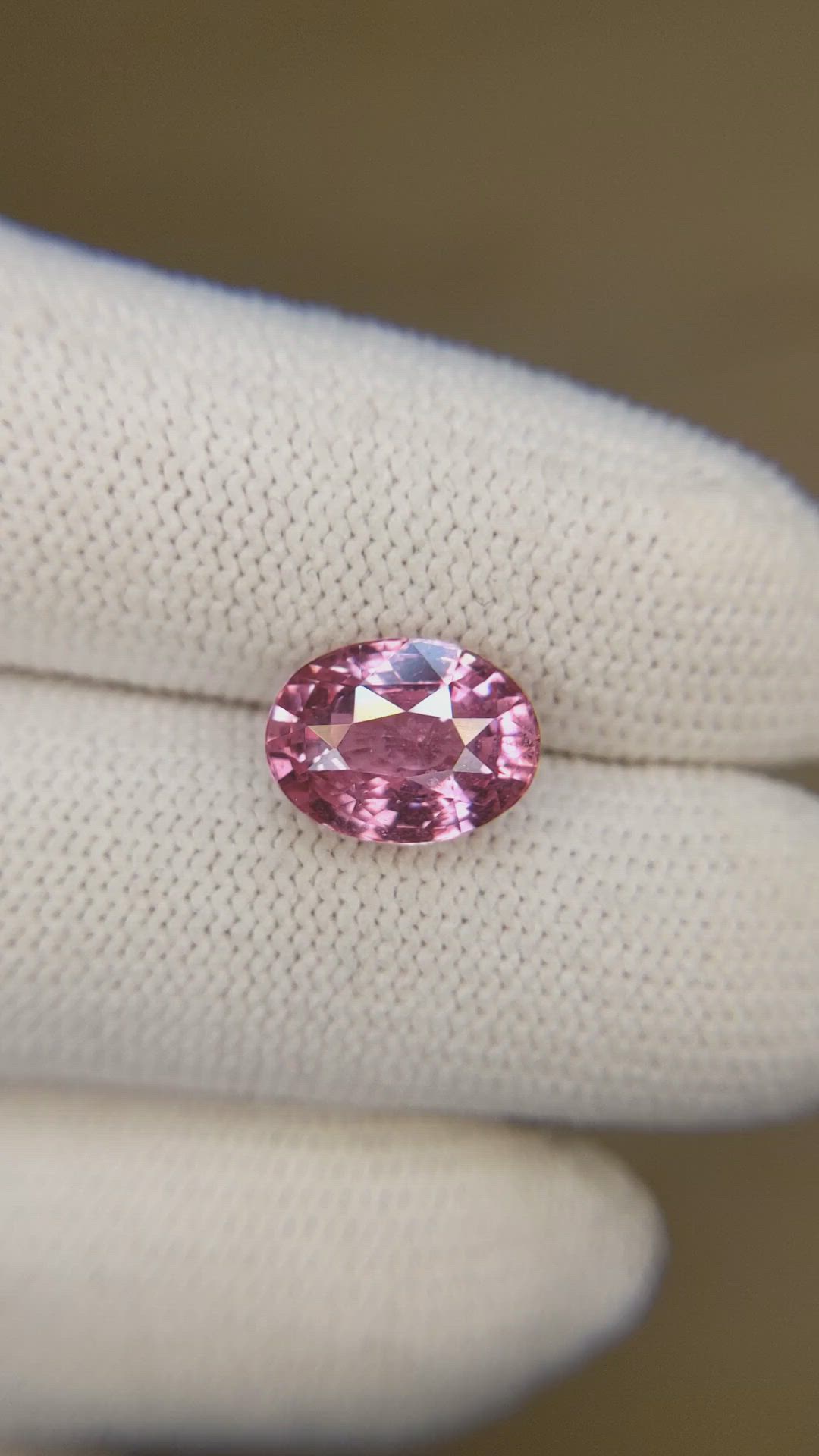 3.54 Ct. Padparadscha Sapphire from Madagascar Size Video